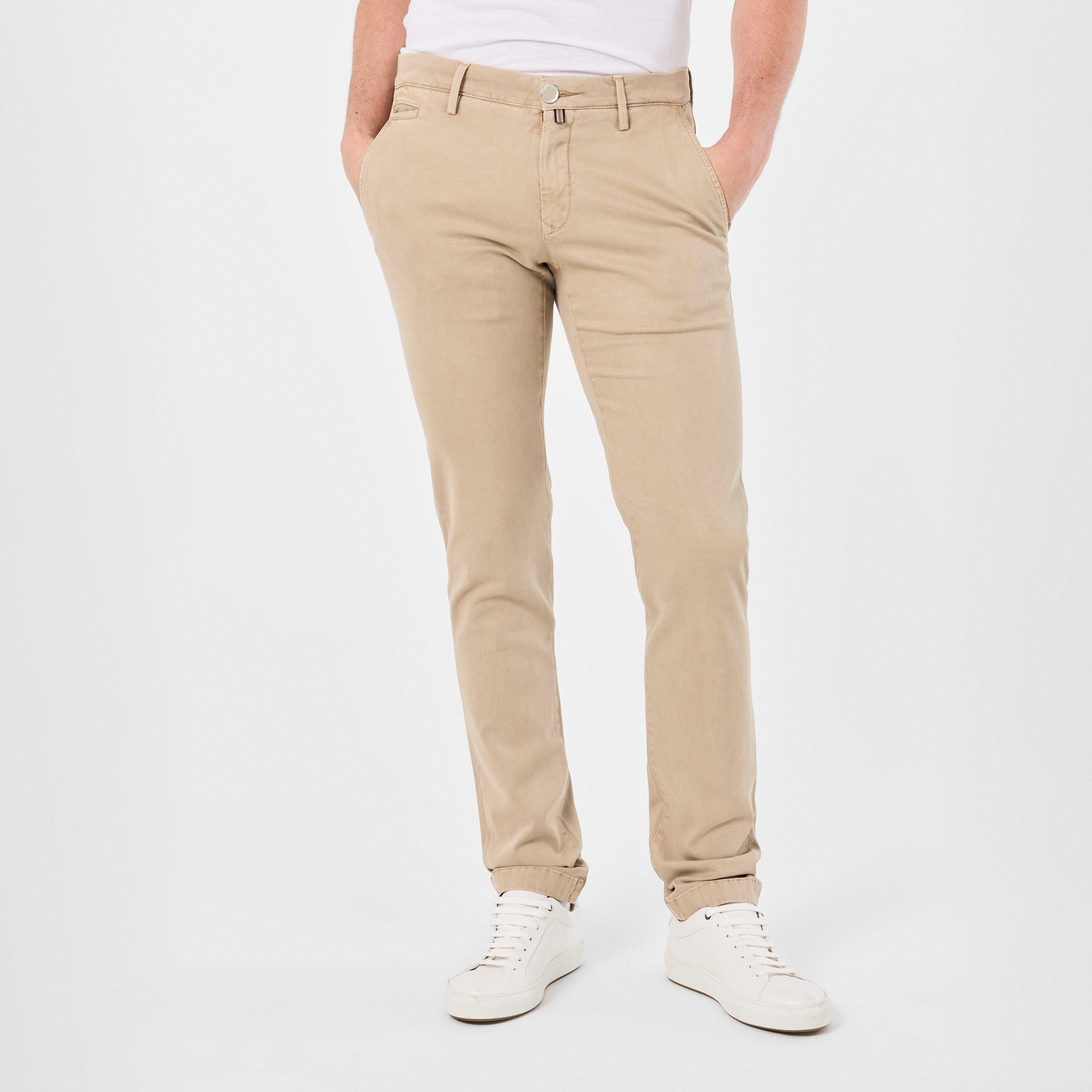 Beige - Jacob Cohen - Men's Bobby Chinos - 3