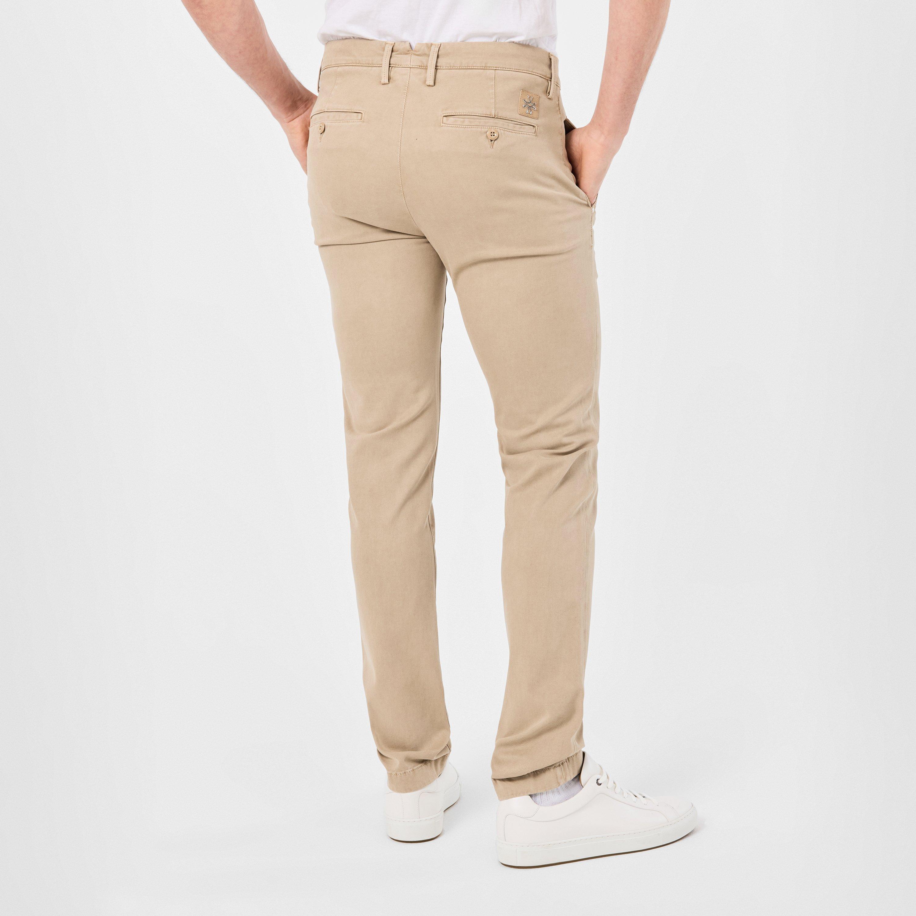 Beige - Jacob Cohen - Men's Bobby Chinos - 4