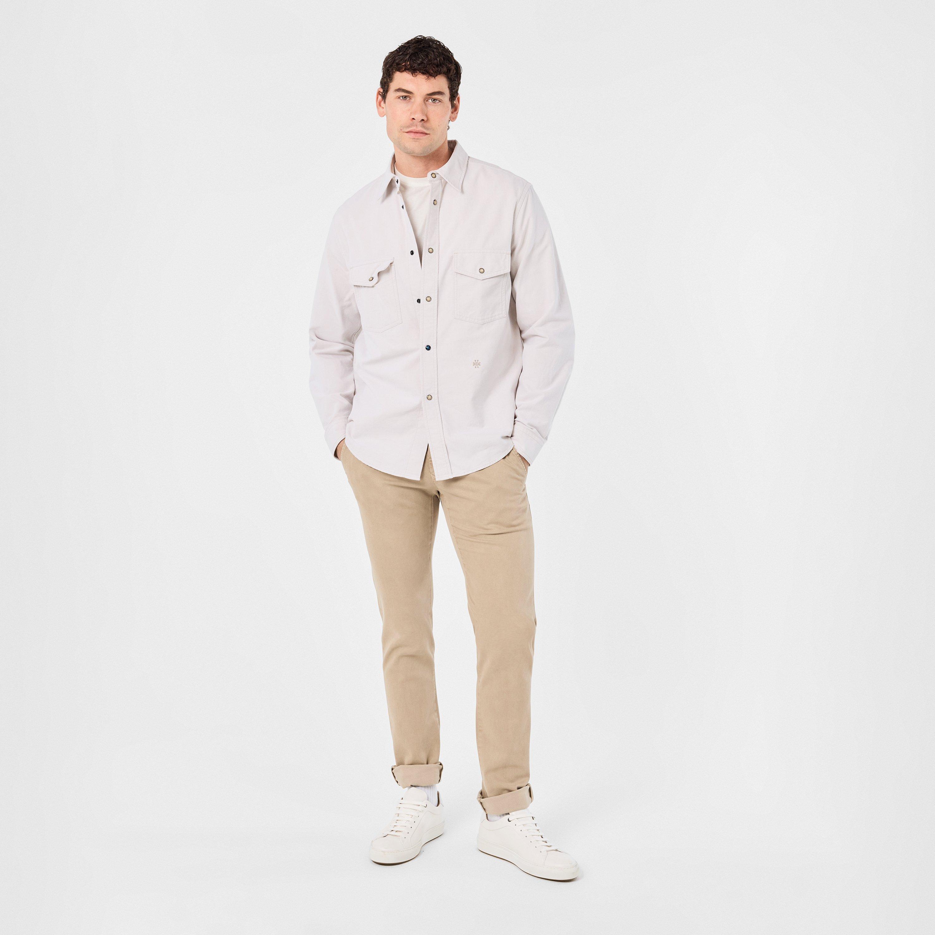 Beige - Jacob Cohen - Men's Bobby Chinos - 6