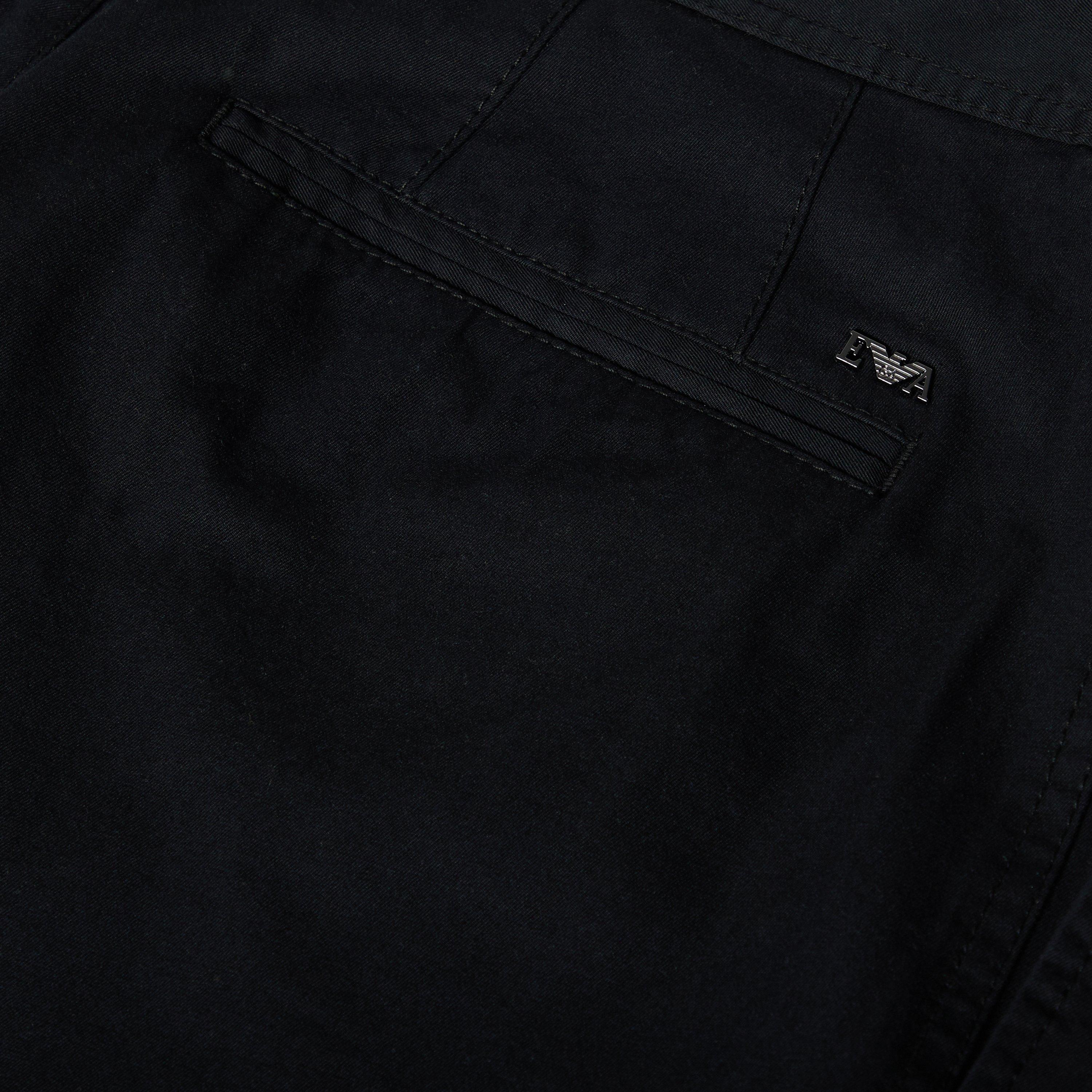 Navy - Emporio Armani - Trouser - 3