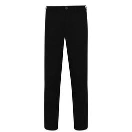 Novelty jersey leggings Black Marco Slim Stretch Chino Trousers
