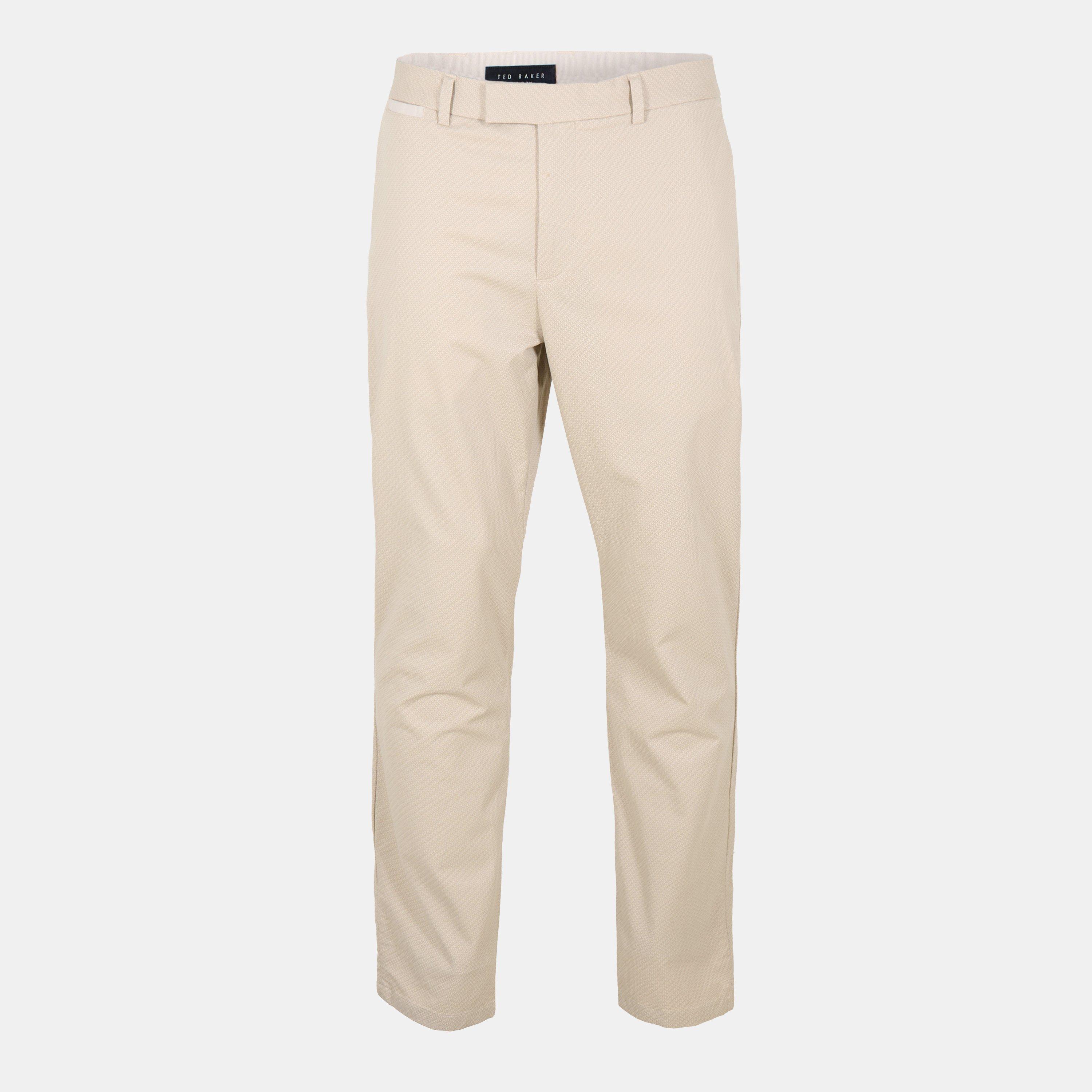 Ted Baker Men's Geo Tailored Fit Chinos - Taupe - S (2)