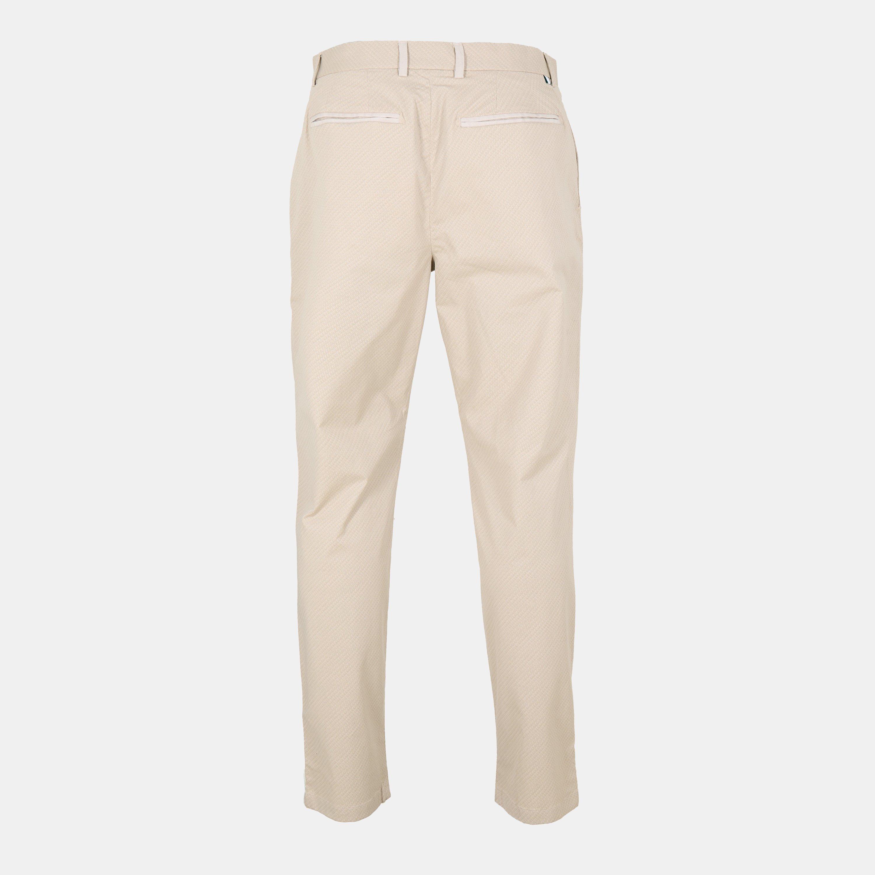 Taupe - Ted Baker - Men's Geo Chinos - 2
