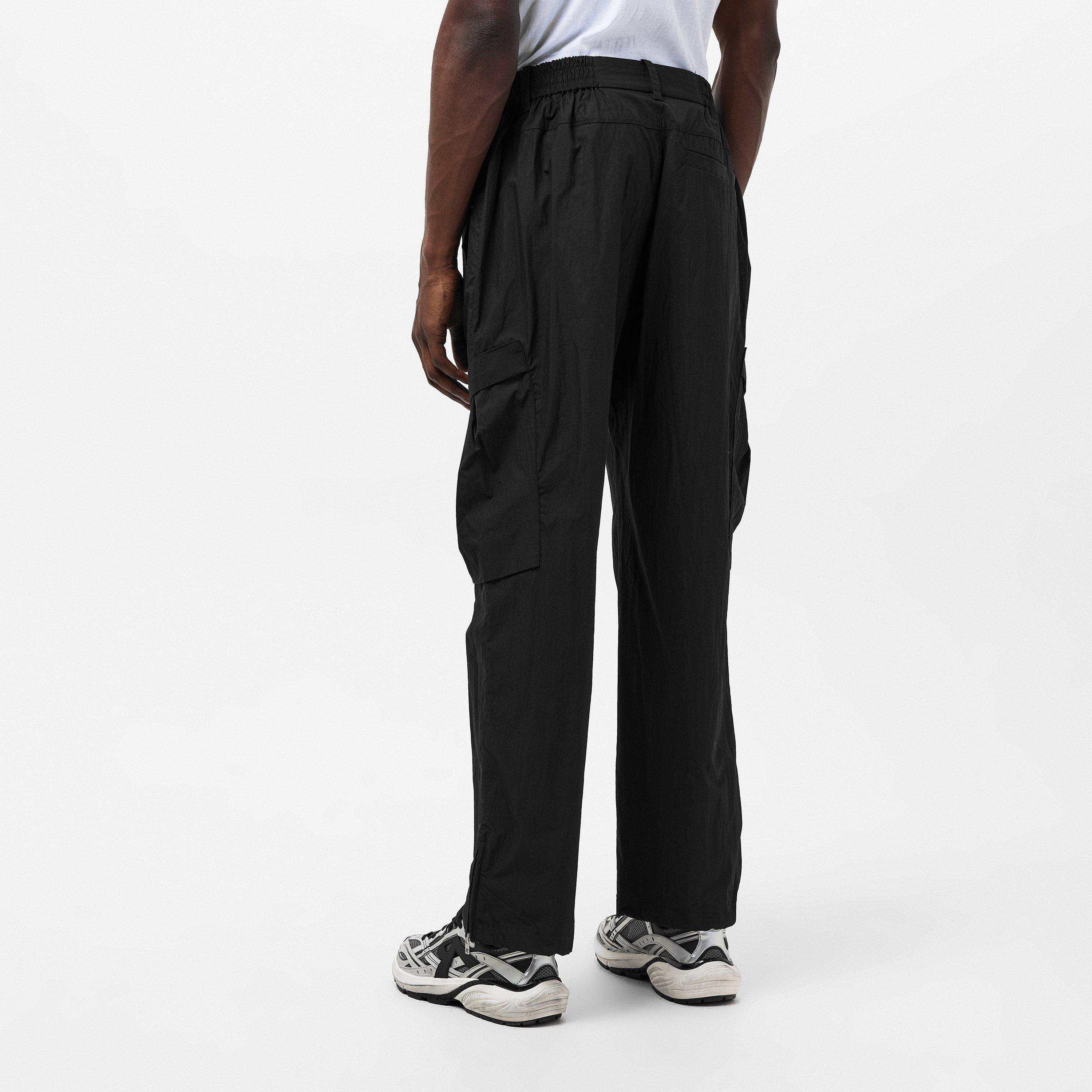 Jet Black - Represent - Men's Rep Tech Cargo Trousers - 4