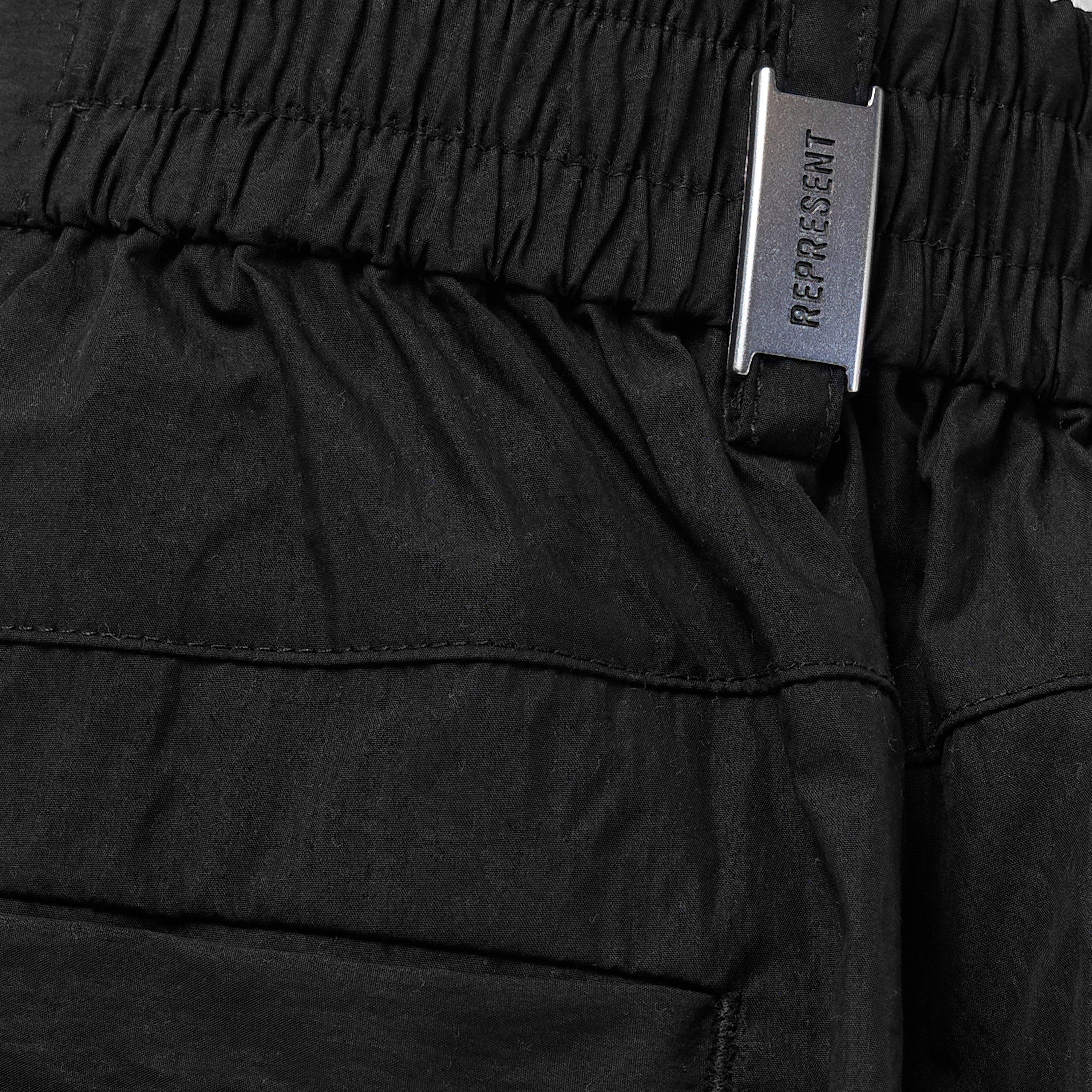 Jet Black - Represent - Men's Rep Tech Cargo Trousers - 5