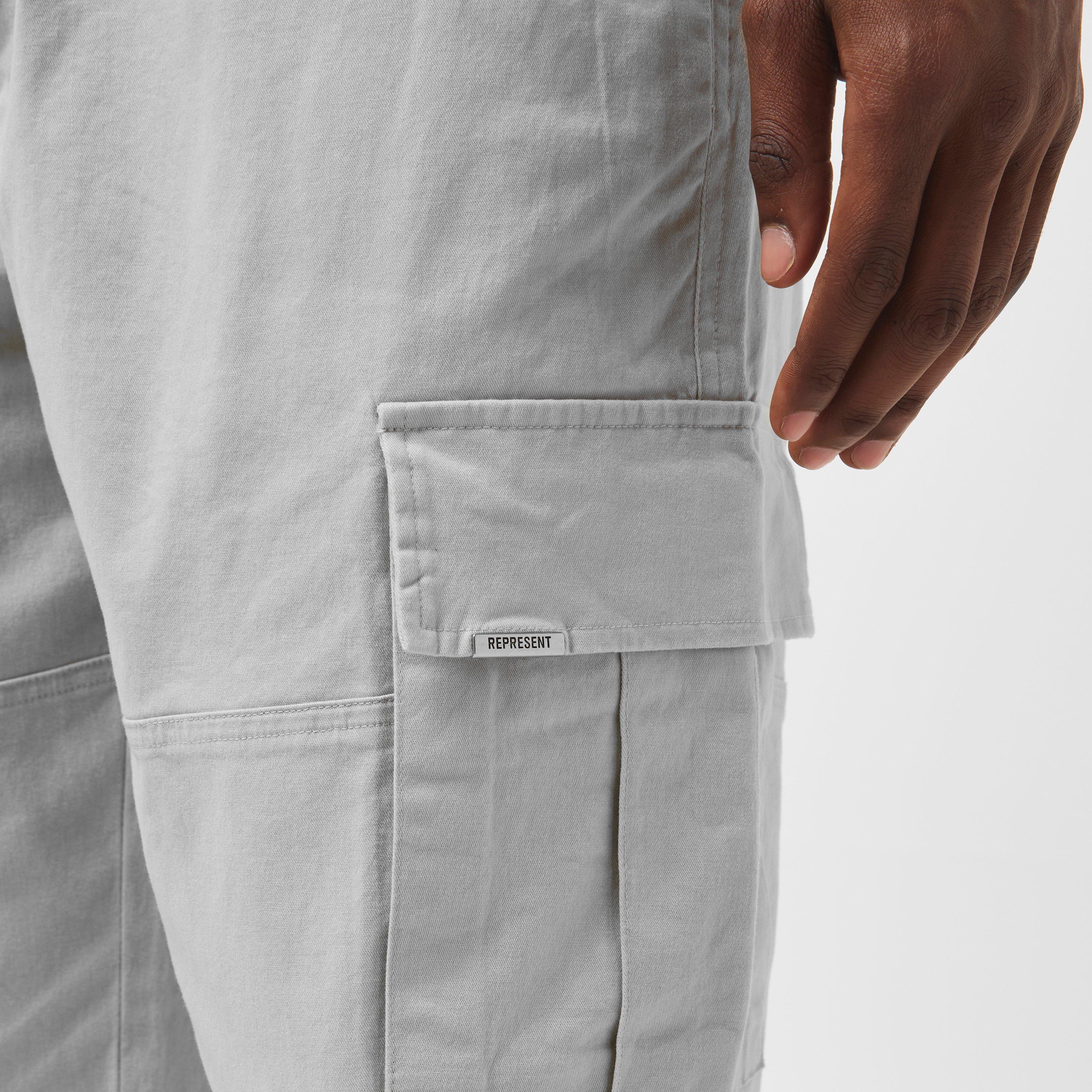 Stone - Represent - Men's Cargo Trousers - 5