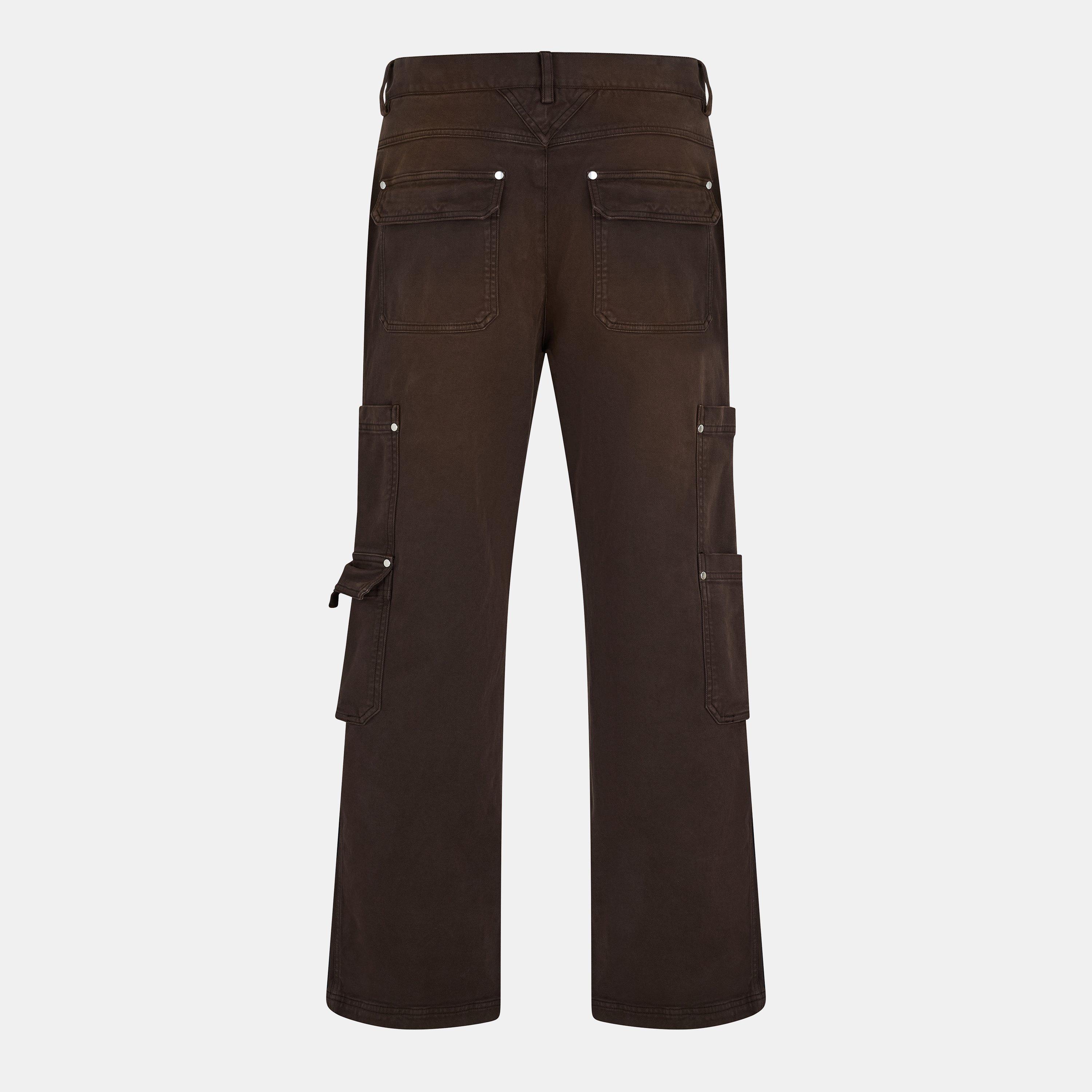 Cedar - Represent - Men's Rep Workshop Cargo Trousers - 2