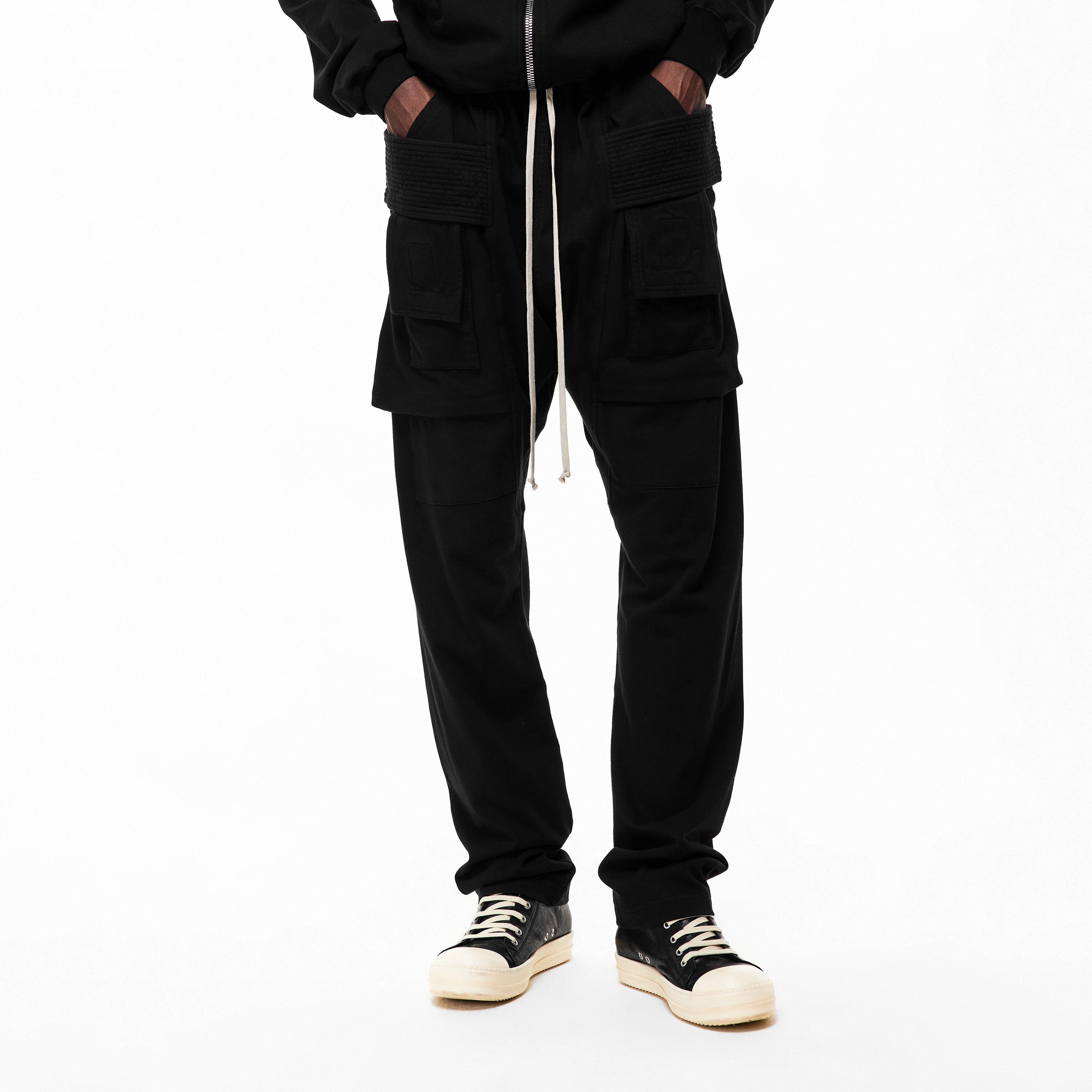 Black - Rick Owens Drkshdw - Men's DS CreatchCargo Cargo Trouser - 3