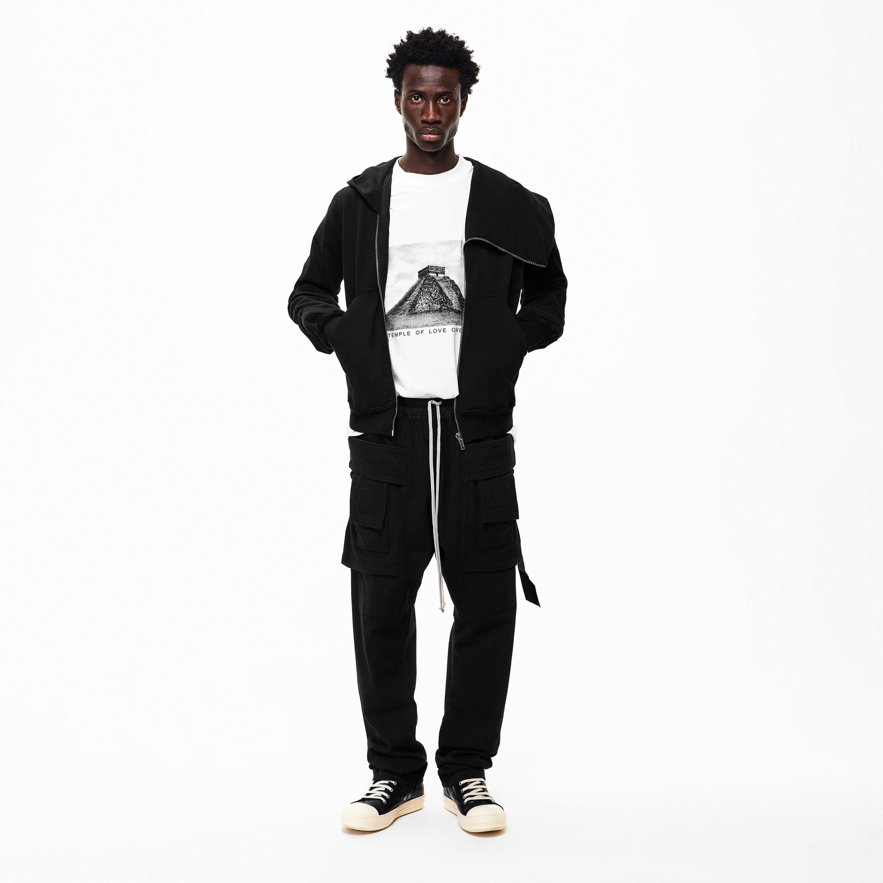 Black - Rick Owens Drkshdw - Men's DS CreatchCargo Cargo Trouser - 5