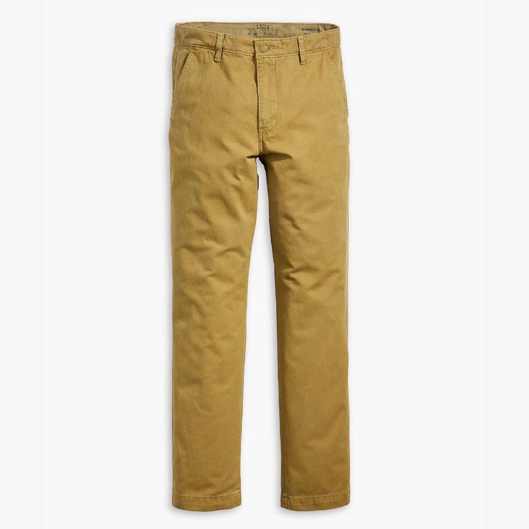 Levis Men's Authentic Straight Washed Chinos - British Khaki - 30W R