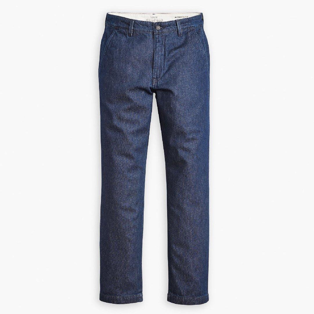 Levis Men's Authentic Straight Washed Chinos - Half Past Rinse - 29W R