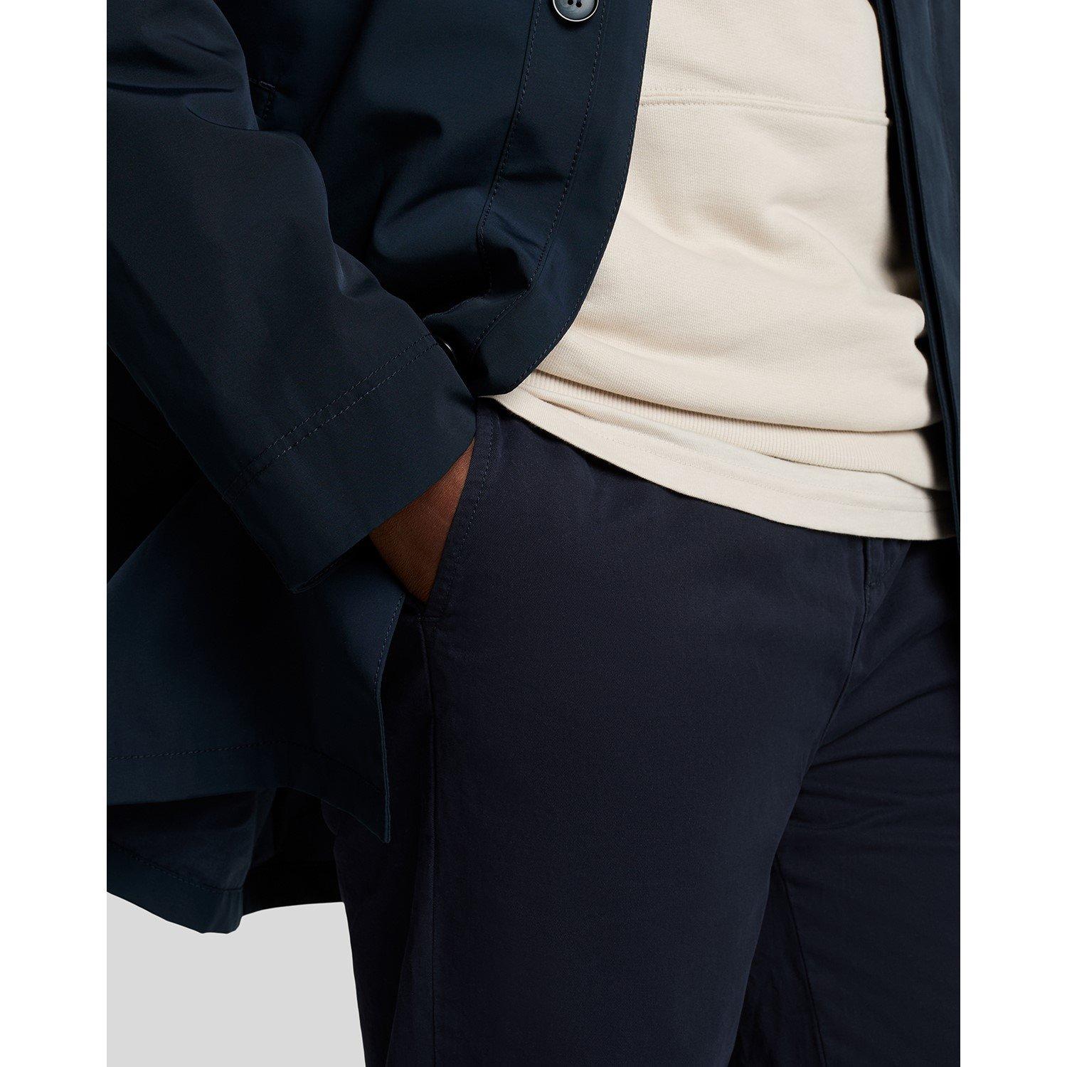 Dark Navy - Lyle and Scott - Tapered Chino Sn99 - 2