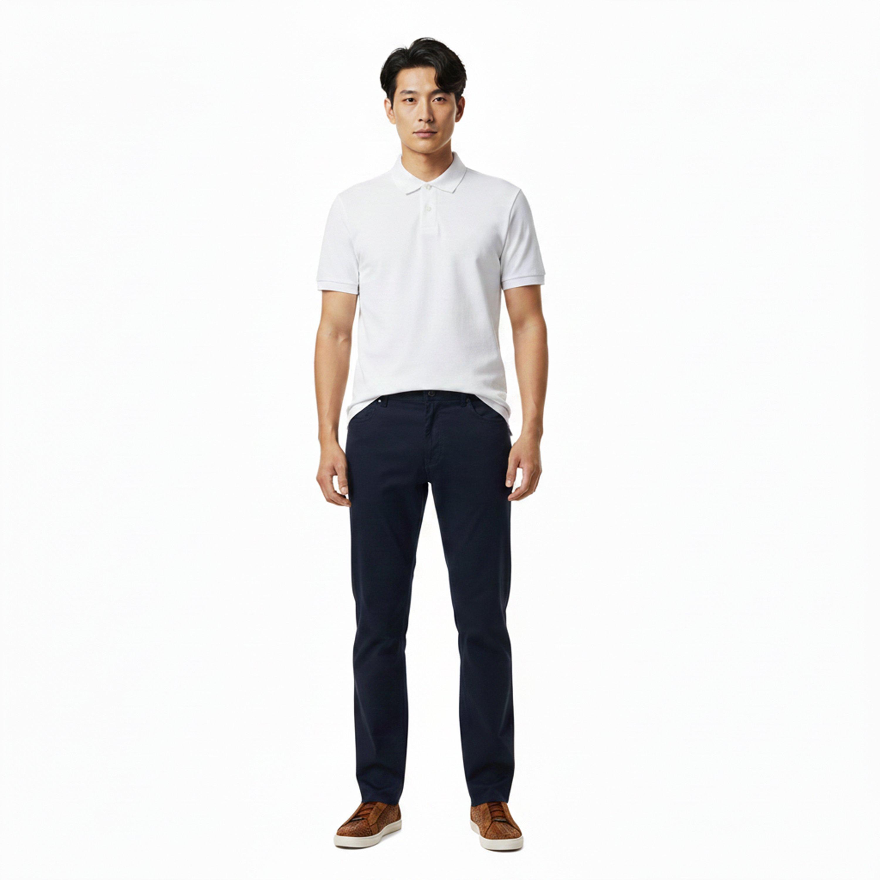 Navy 404 - Boss - Men's Chinos - 5