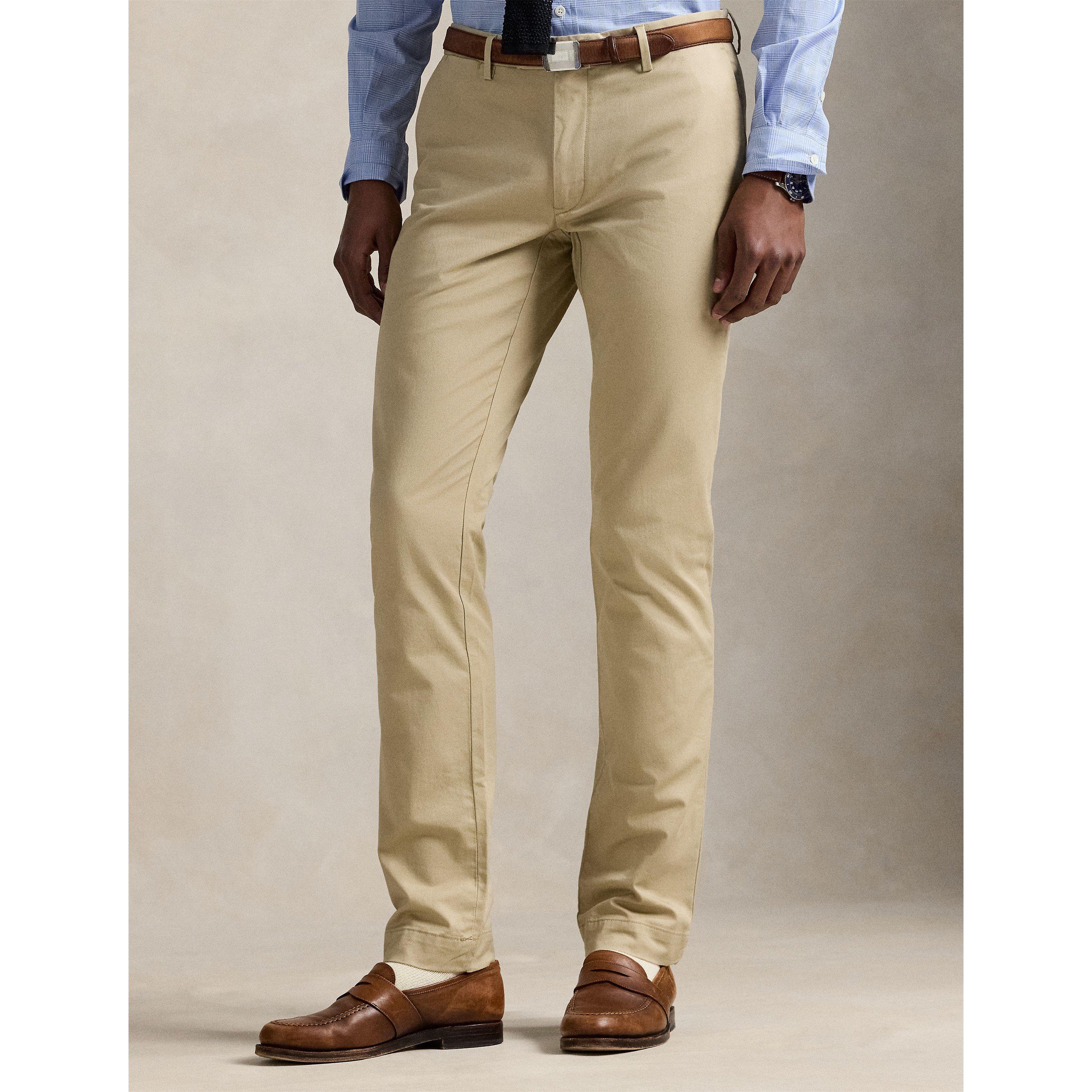 Classic Khaki - Polo Ralph Lauren - Flat Chino Trousers - 3