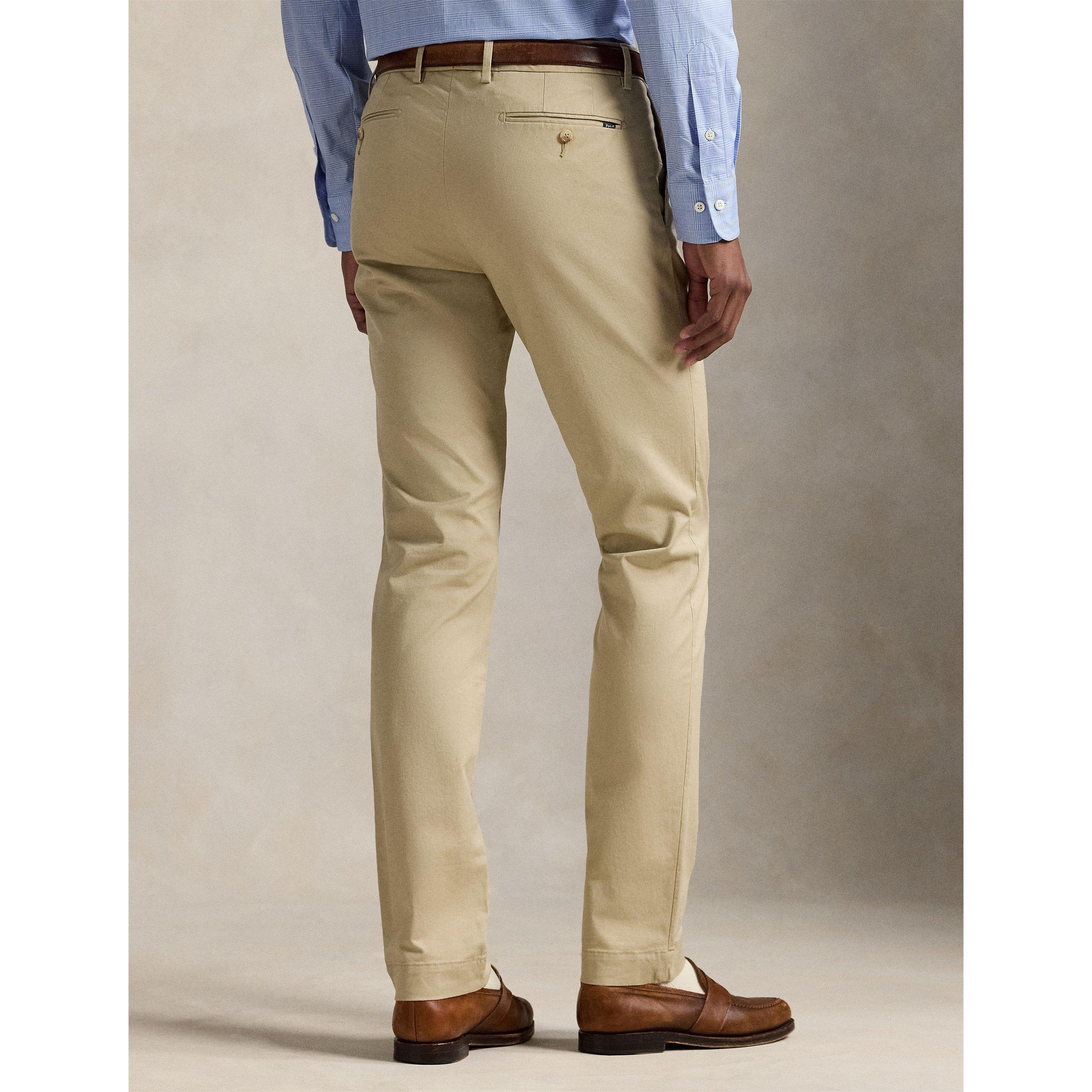 Classic Khaki - Polo Ralph Lauren - Flat Chino Trousers - 4