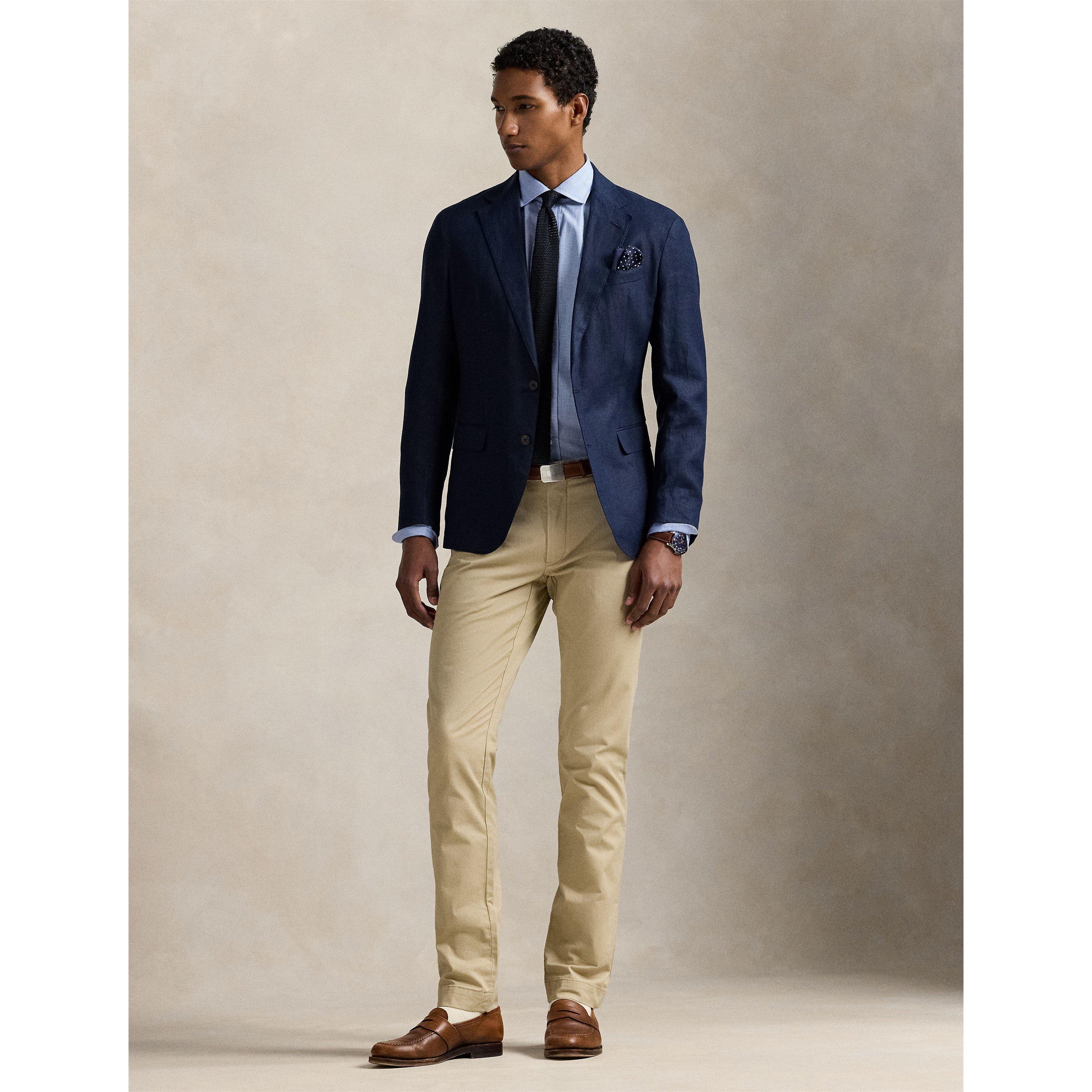 Classic Khaki - Polo Ralph Lauren - Flat Chino Trousers - 6