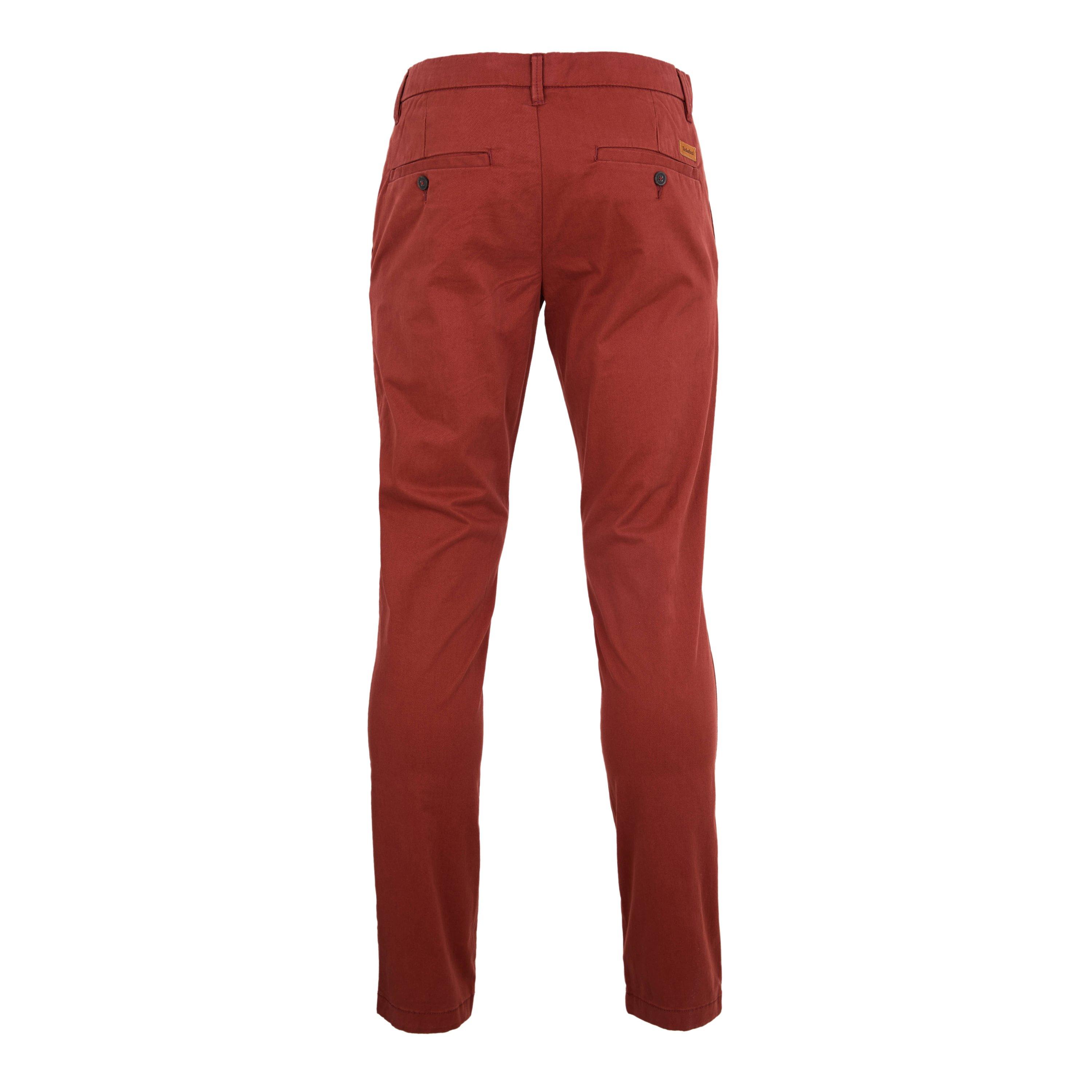 Burnt Henna - Timberland - Timberland Claremont Twill Chino Pant (Slim) D - 2