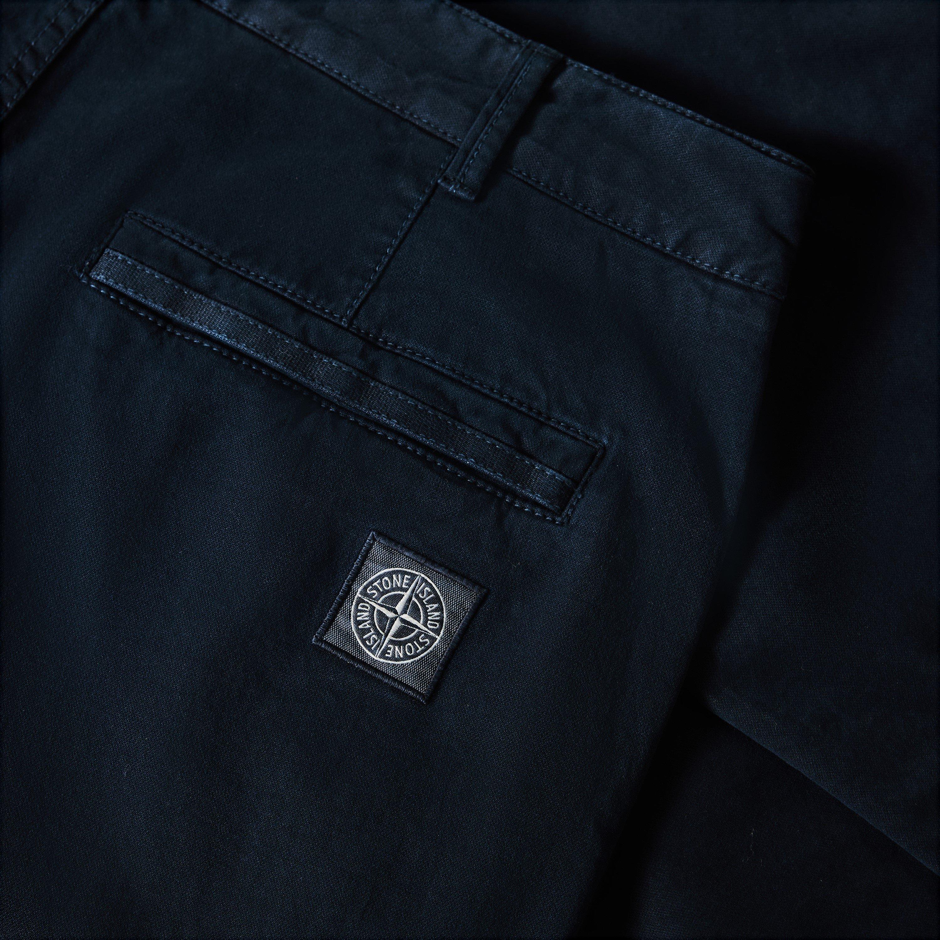 Navy V0120 - Stone Island - Stone GD Chino Sn64 - 3