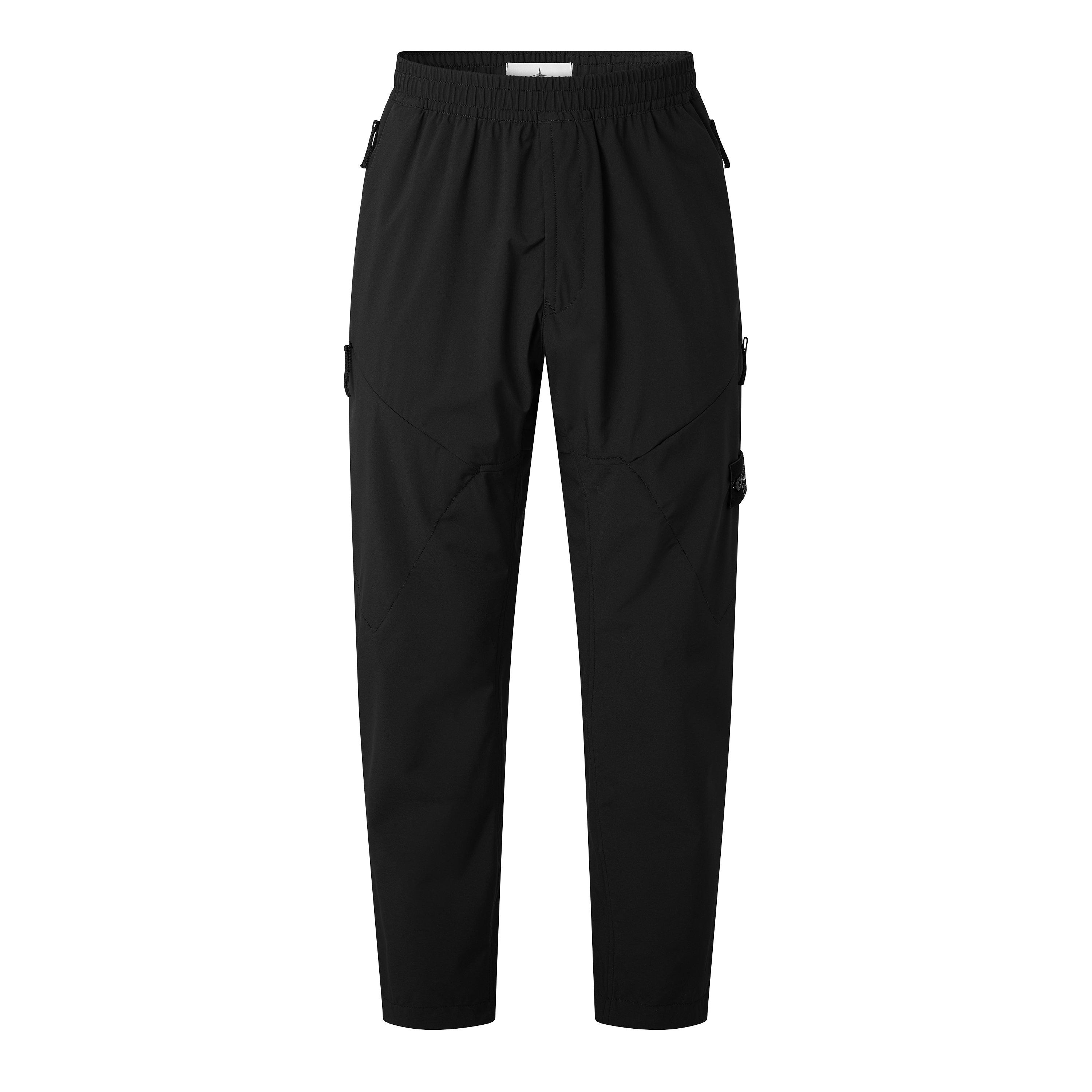 Black V0029 - Stone Island - Stone Sft Shell Pant Sn64 - 1