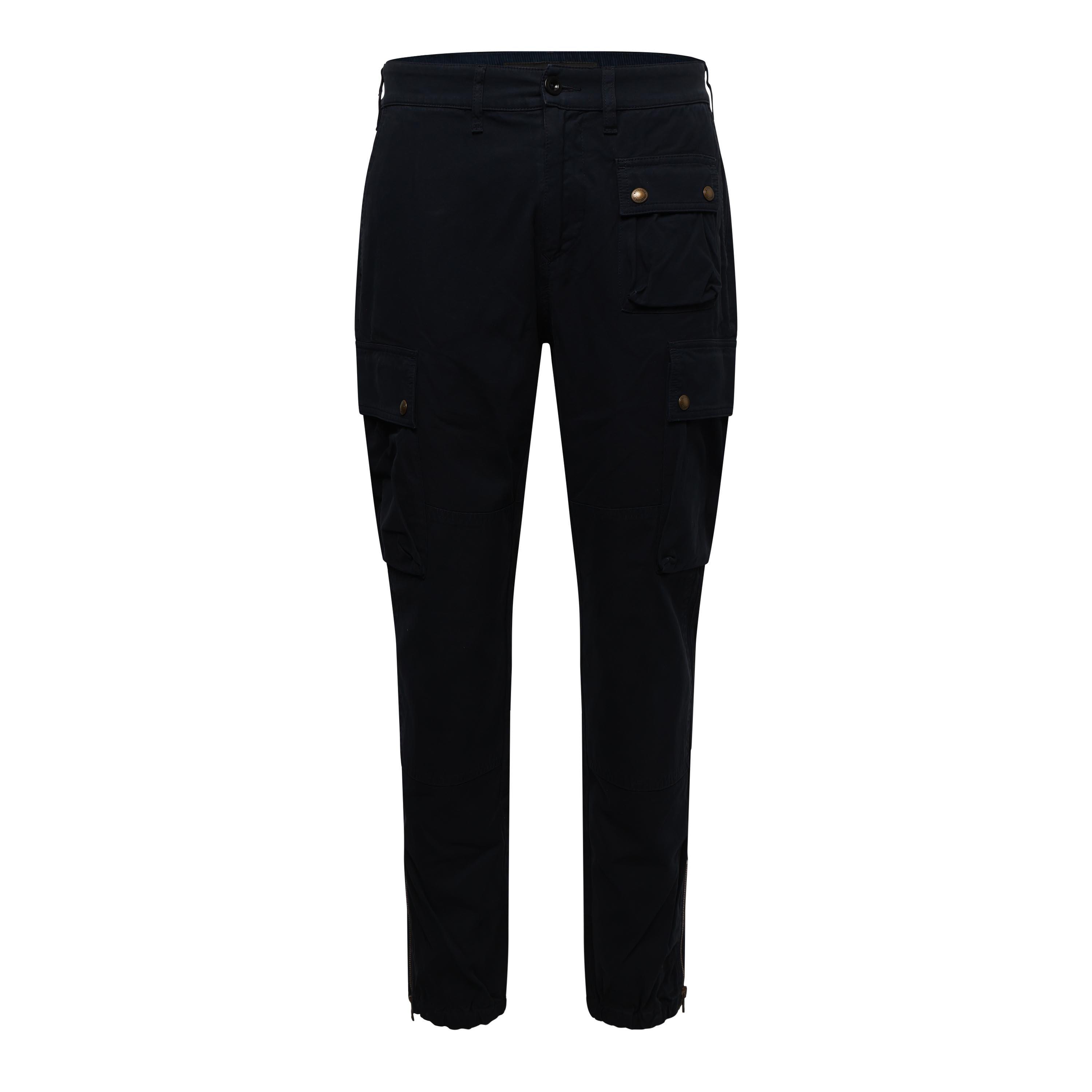 Dark Ink - Belstaff - Men's Trialmaster Cargo Trousers - 1