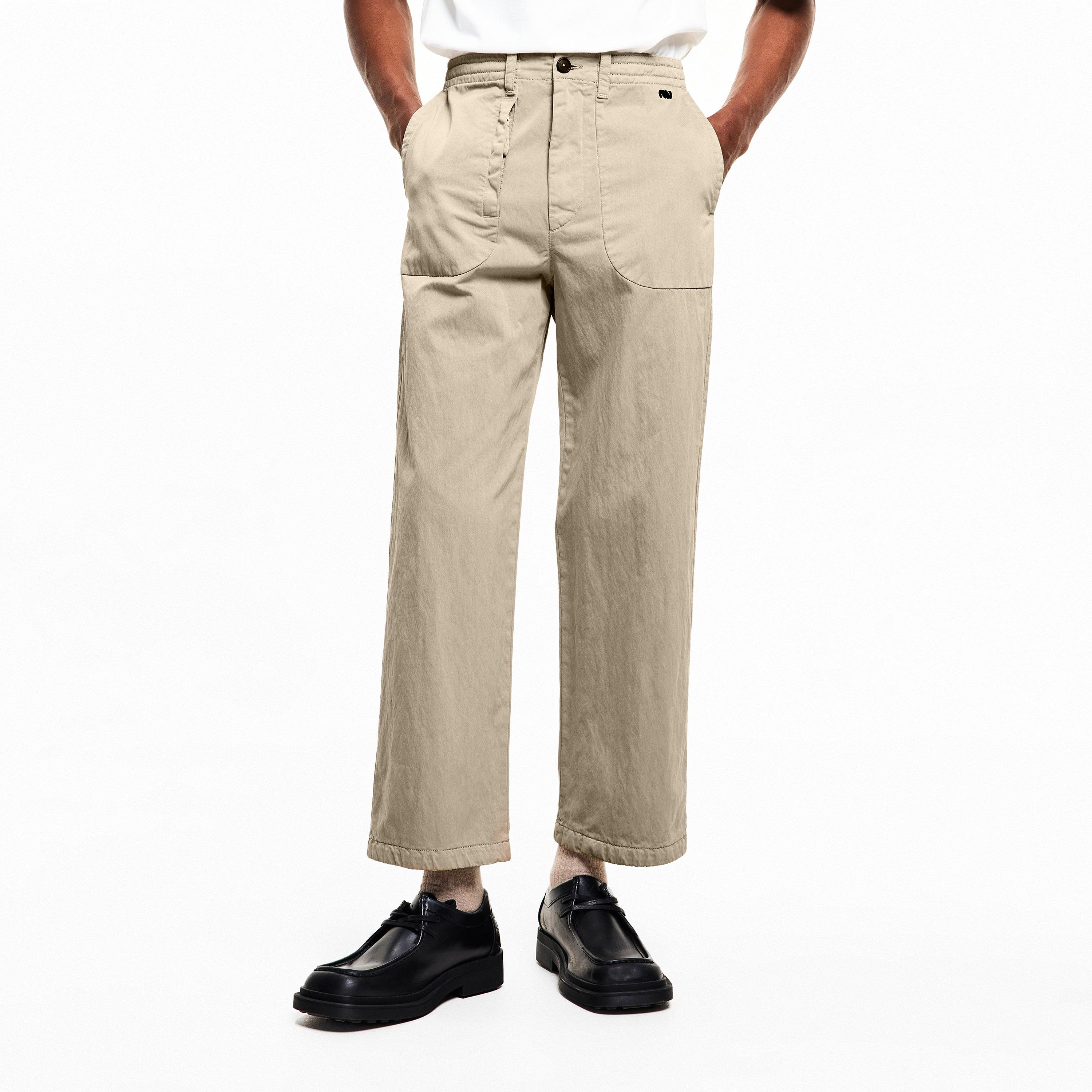Oxford Tan 310 - Massimo Osti Studio - Men's Gabardine Chinos - 3