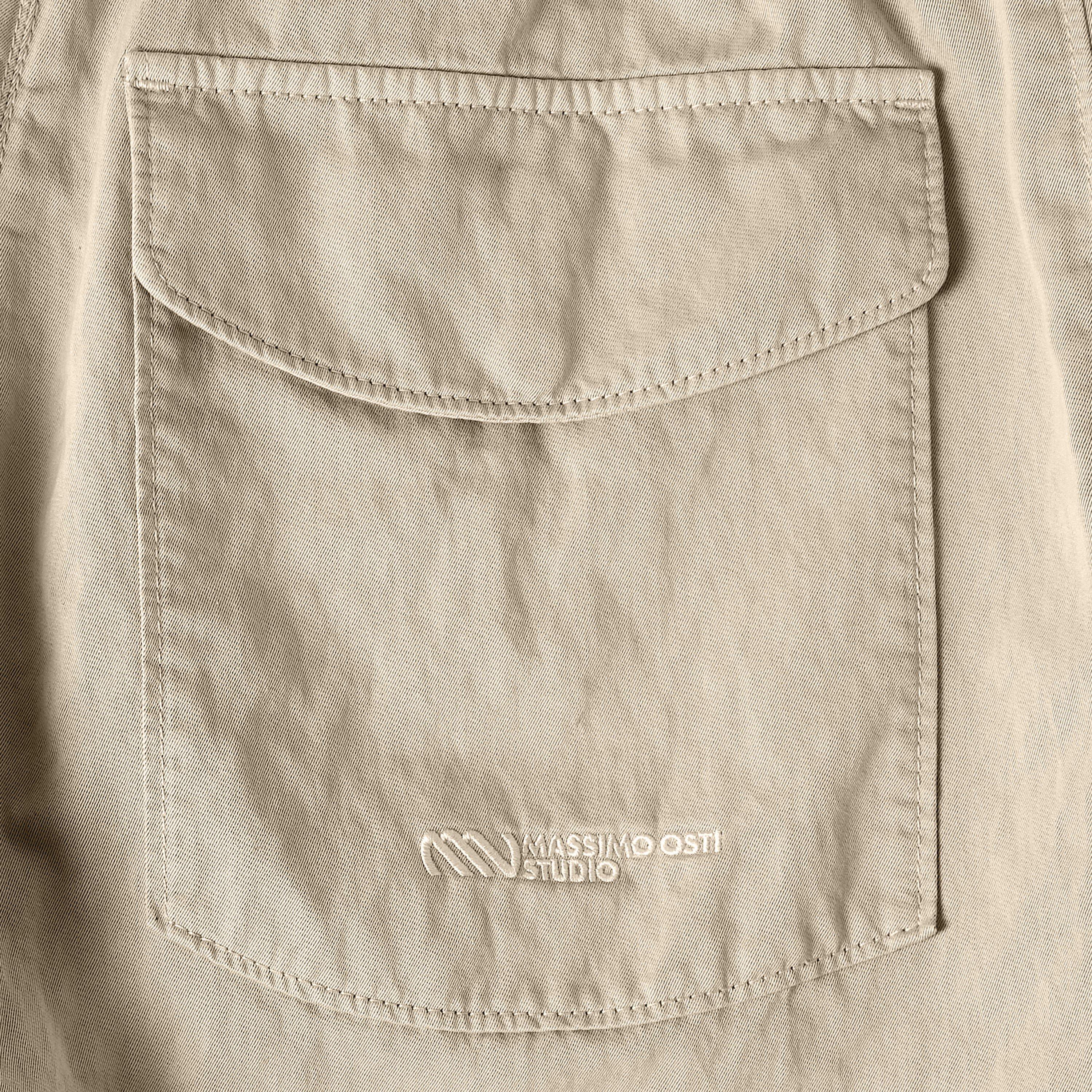 Oxford Tan 310 - Massimo Osti Studio - Men's Gabardine Chinos - 5