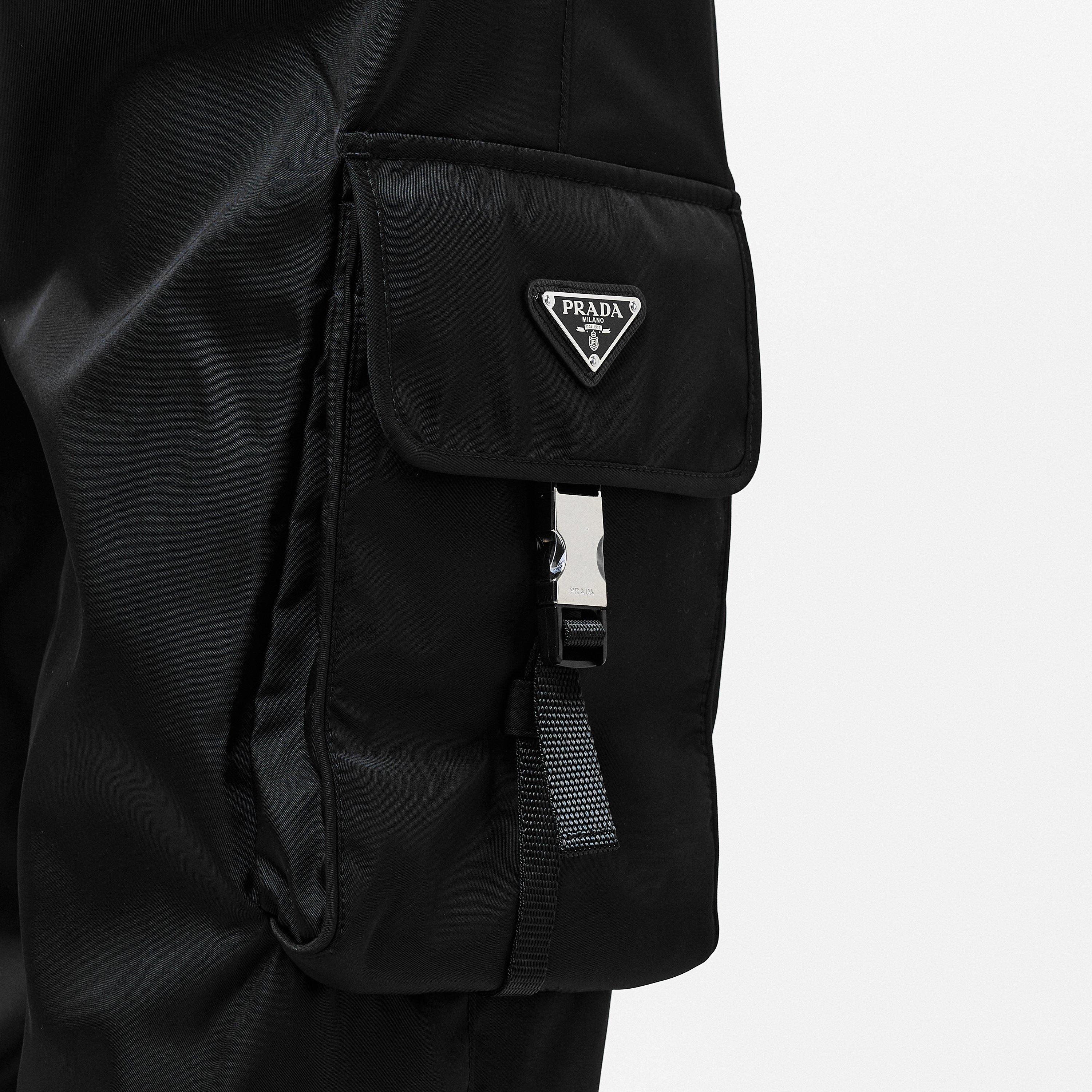 Nero - Prada - Re-Nylon Cargo Trousers - 5