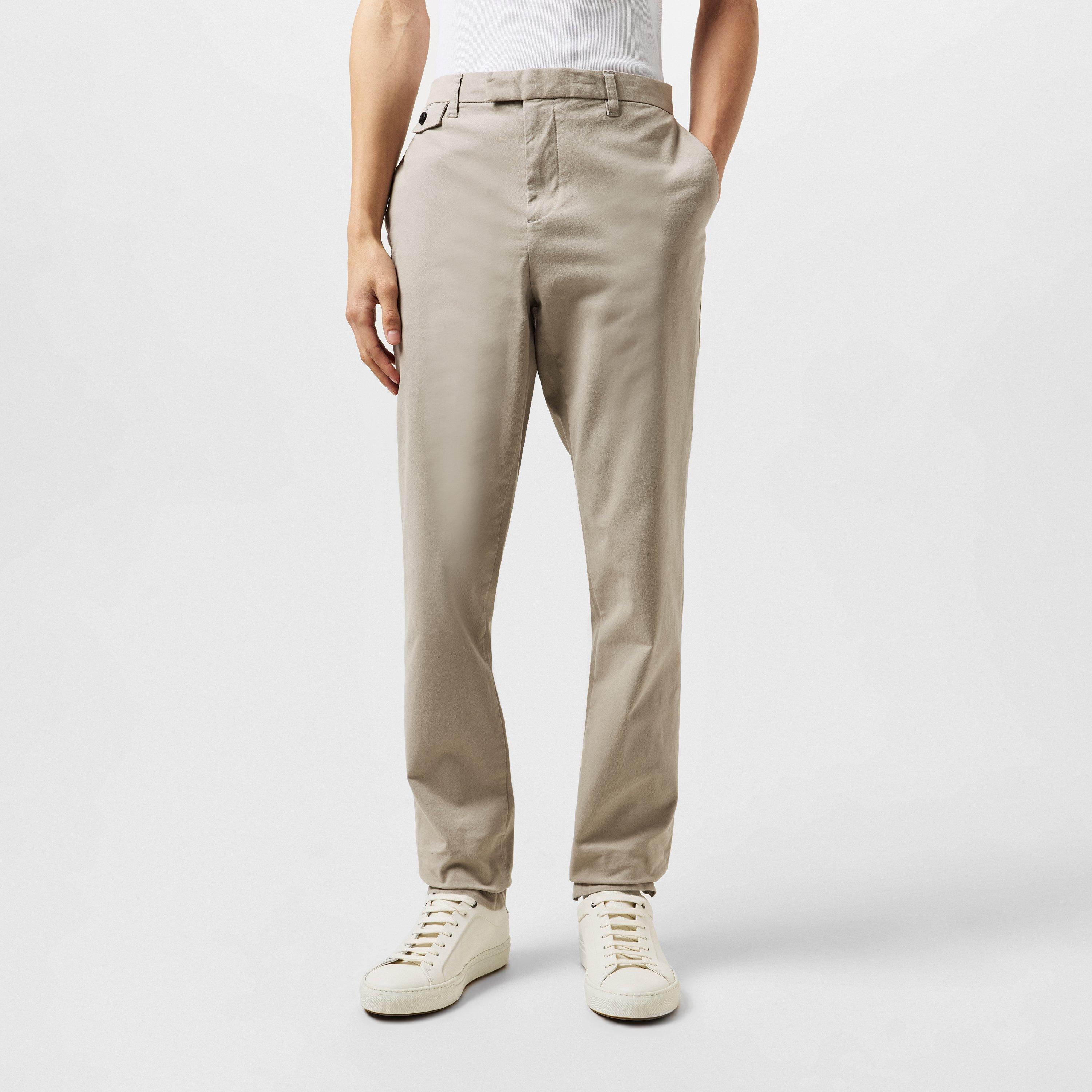 Light Grey - Ted Baker - Slim Chinos - 3
