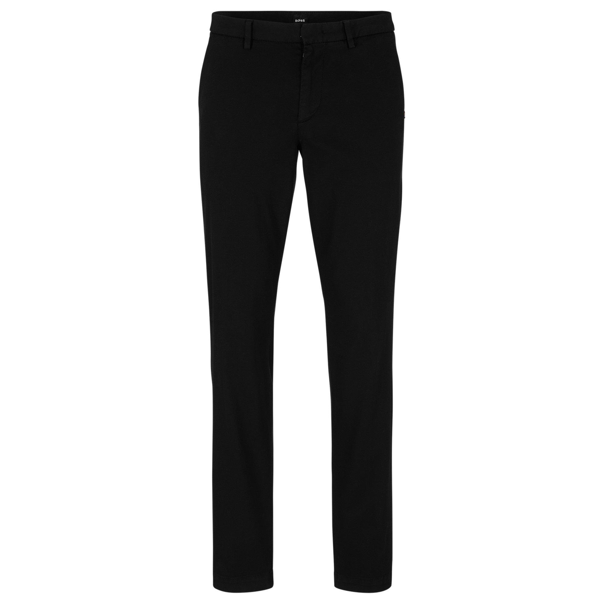 Boss Kaito Chino Trousers - Black - Size 40W R