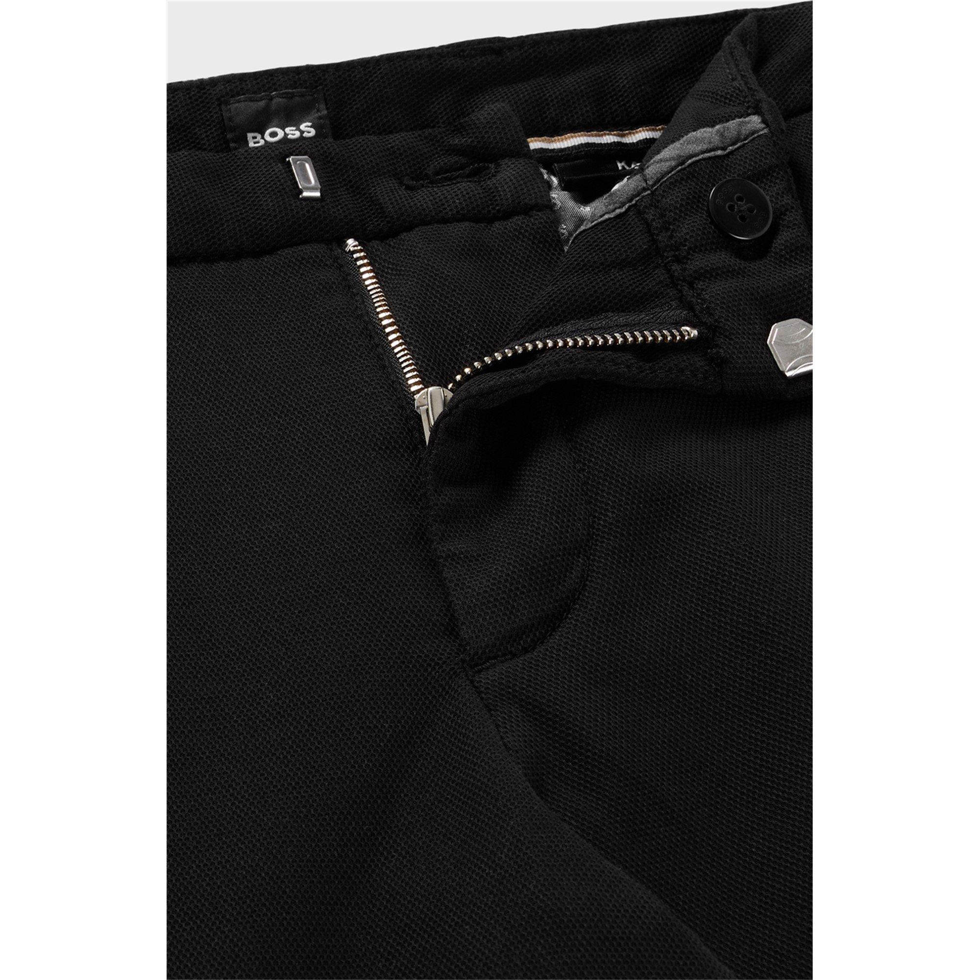 Black - Boss - Kaito Chino Trousers - 6