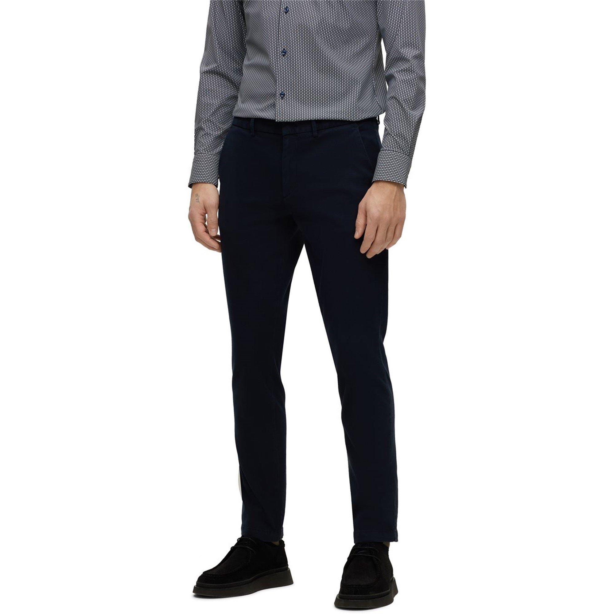 Dark Blue - Boss - Kaito Chino Trousers - 2