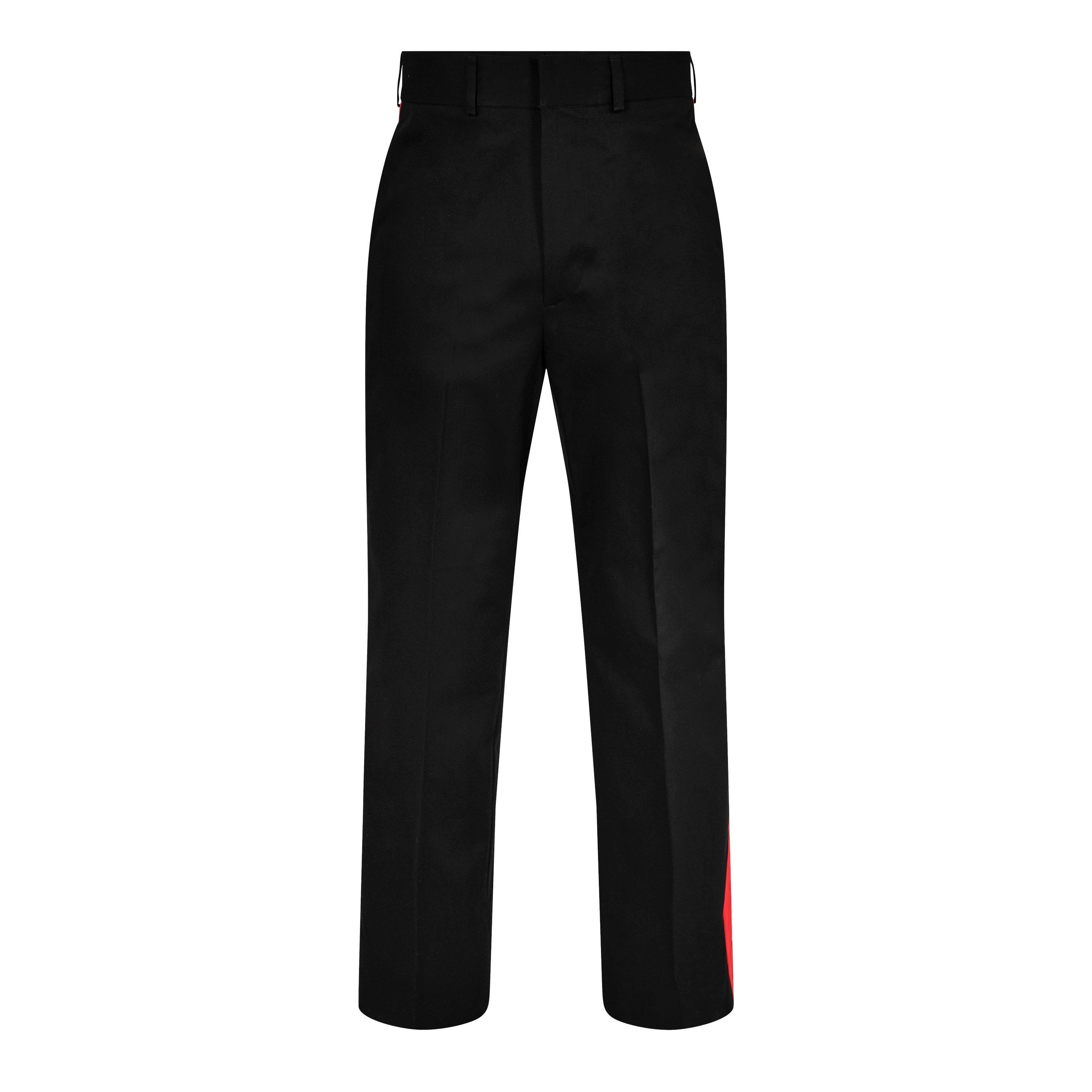 Blk/Red - Palm Angels - Race Chinos - 5