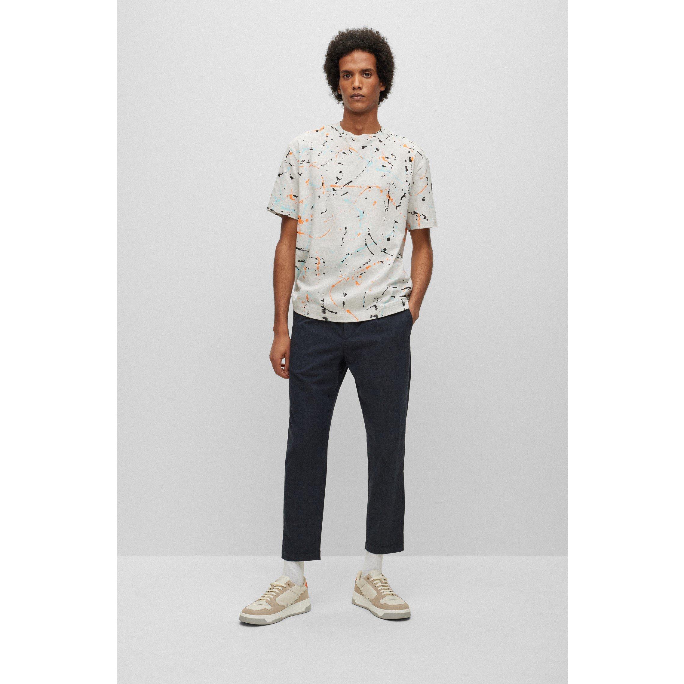 Dark Blue 404 - Boss - Chino Schino Taber Black Trousers - 5