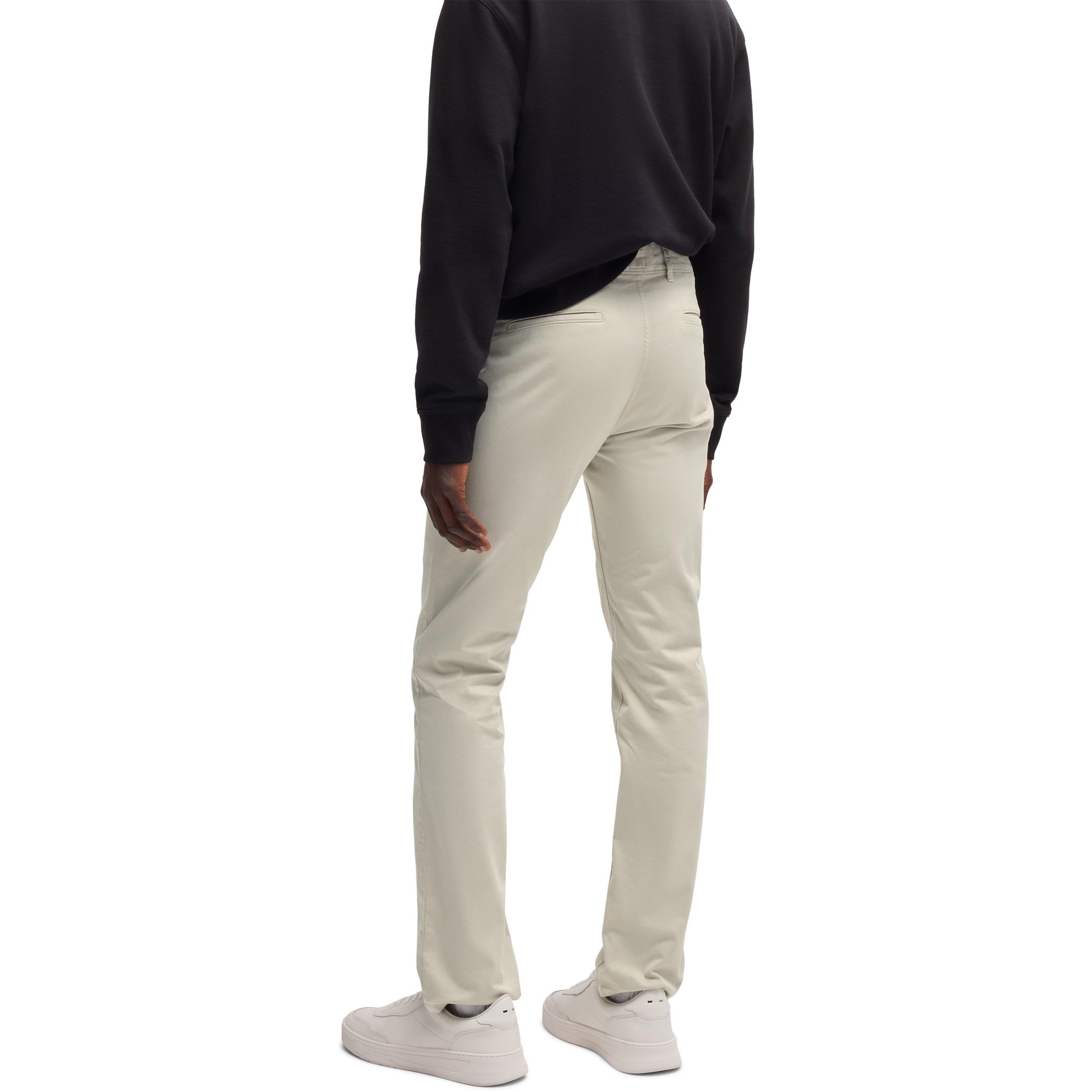 Light Beige - Boss - Men's Slim Fit Chinos - 2