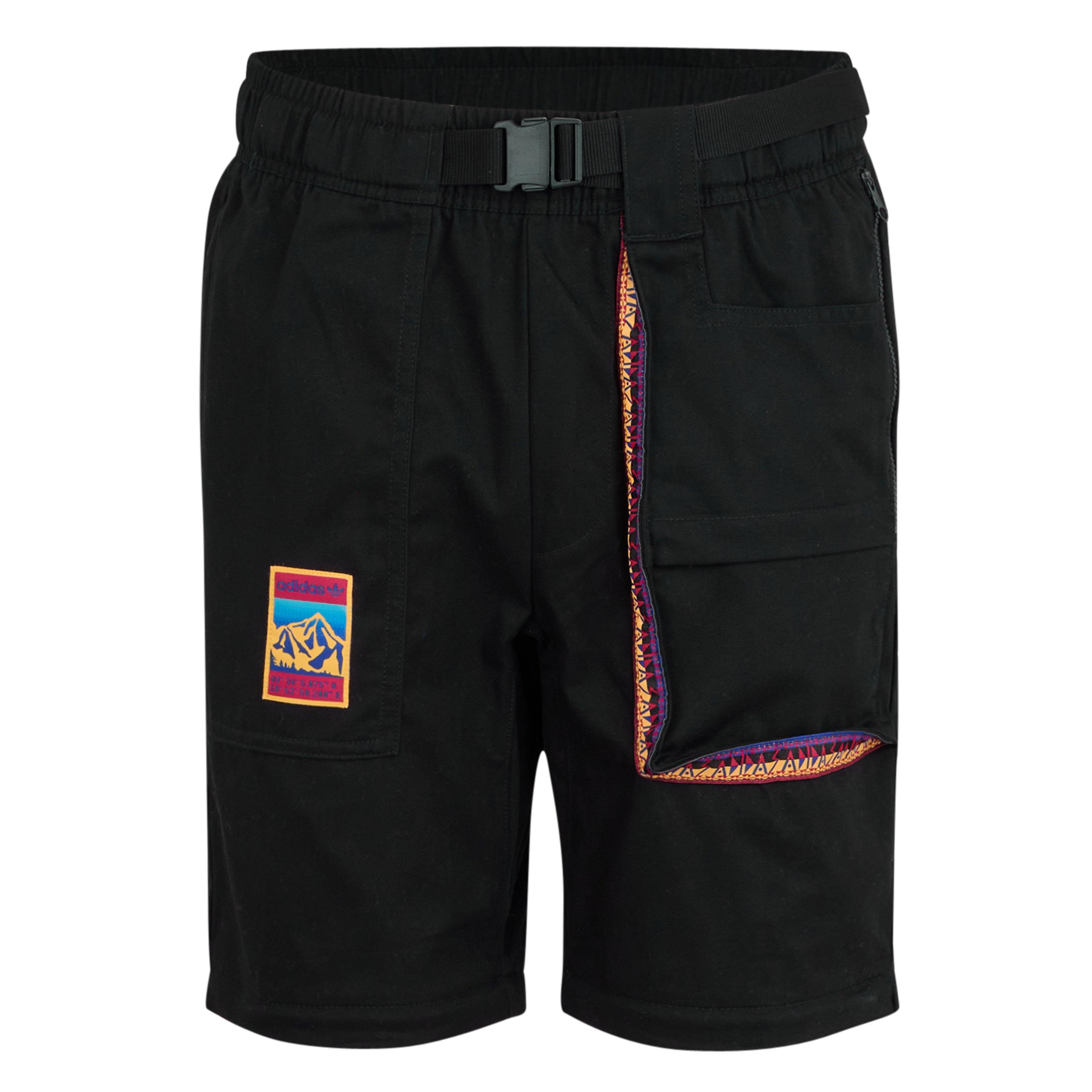 Black - adidas Originals - Adventure Cargo Trousers - 3