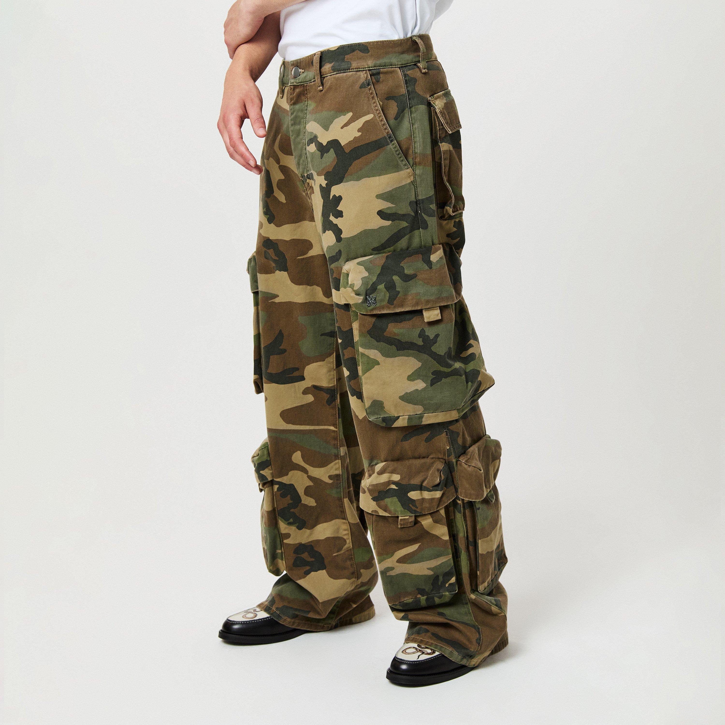 XLサイズAMIRI ALL OVER CAMO CAMP SHIRT グリーン Amiri Army Logo T-Shirt Camo Green - Outlet Sale Always