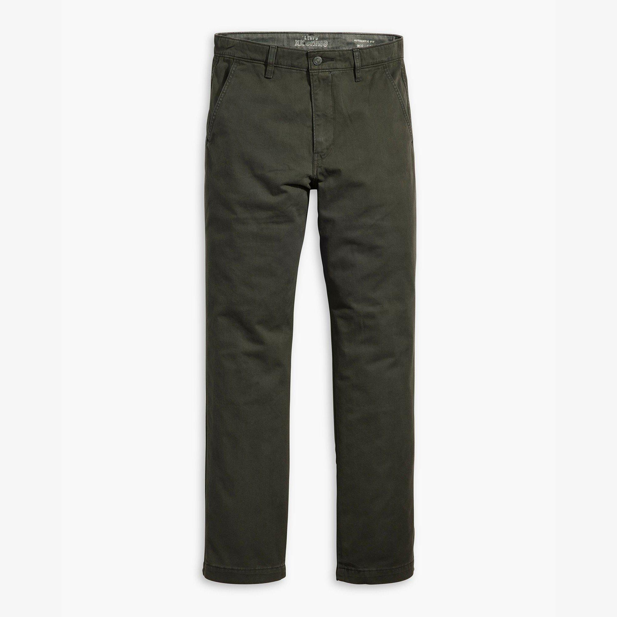 Levis XX Chino Authentic Straight Trousers | Flannels