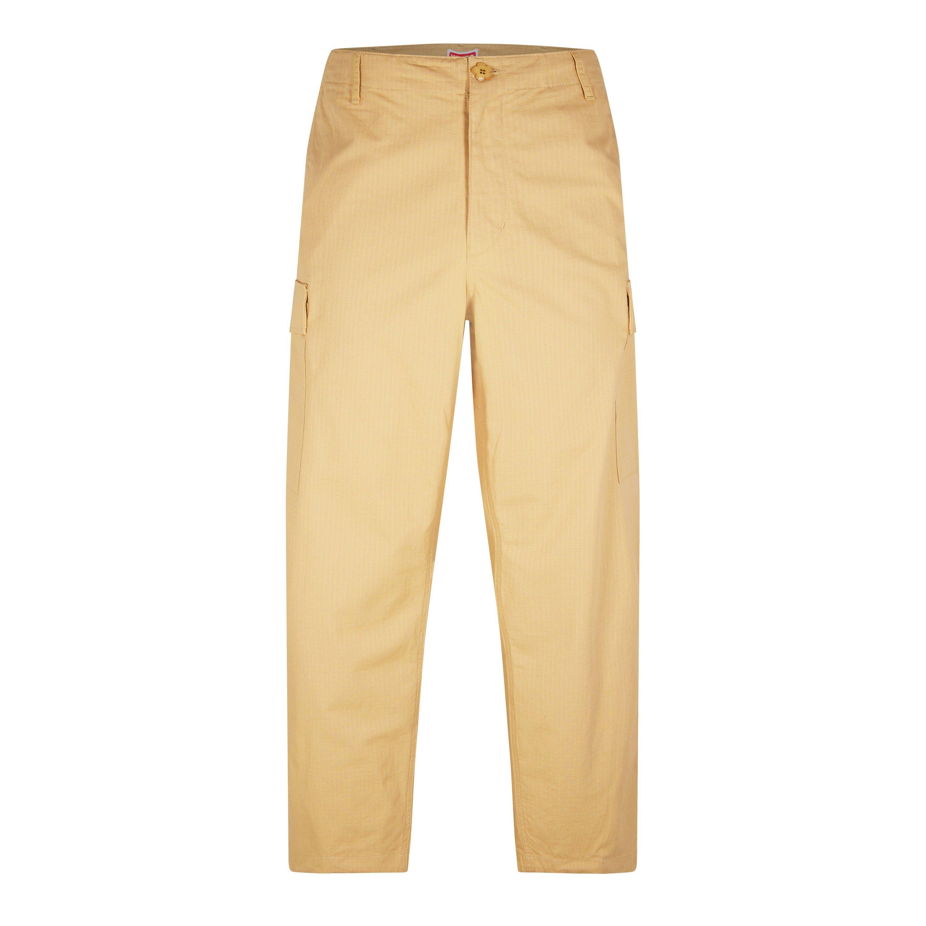 Kenzo Cargo Trousers - Camel - S
