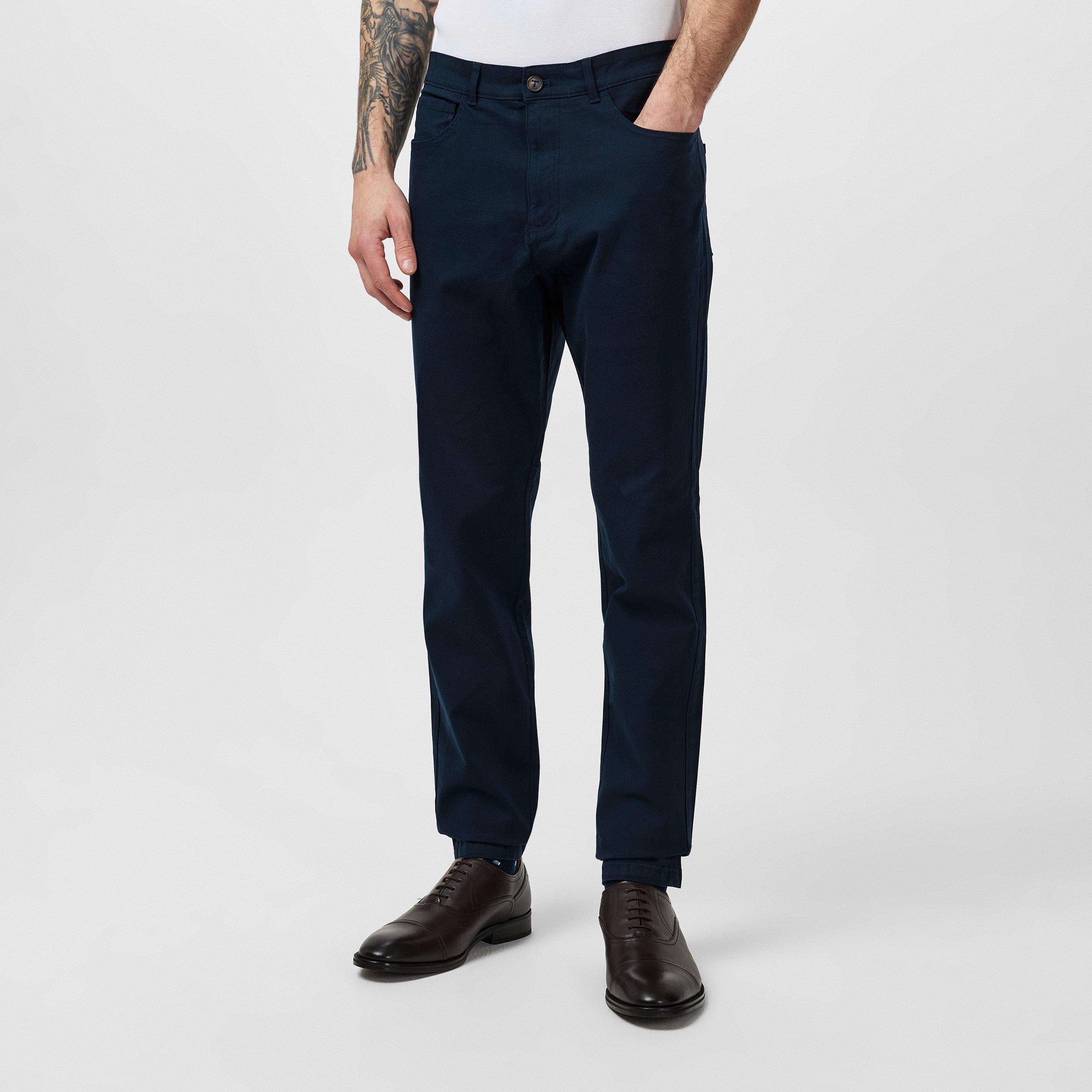 Dark Navy - Ted Baker - Men's Chapell Chinos - 3