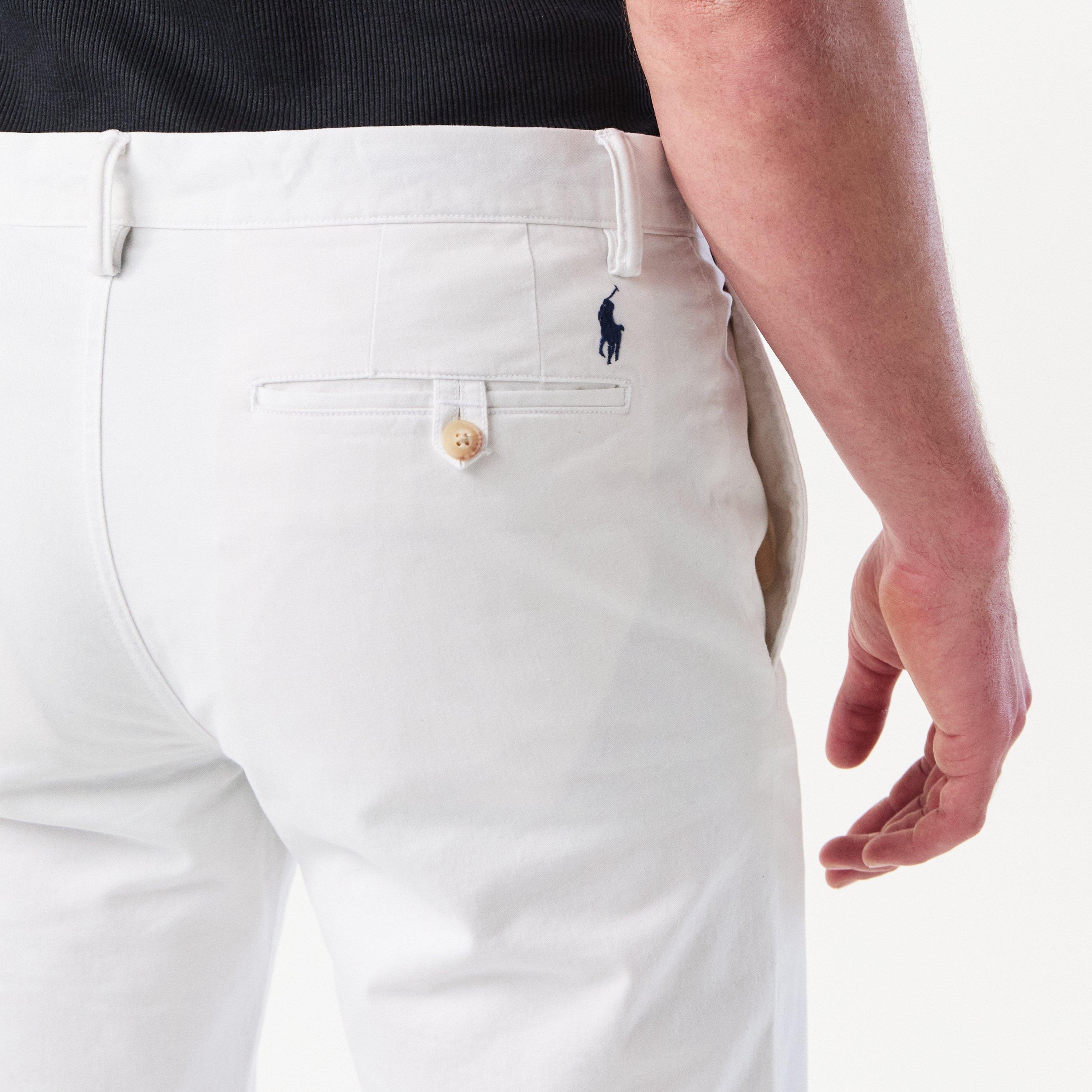 Deckwash White - Polo Ralph Lauren - Bedford Flat Pants - 5