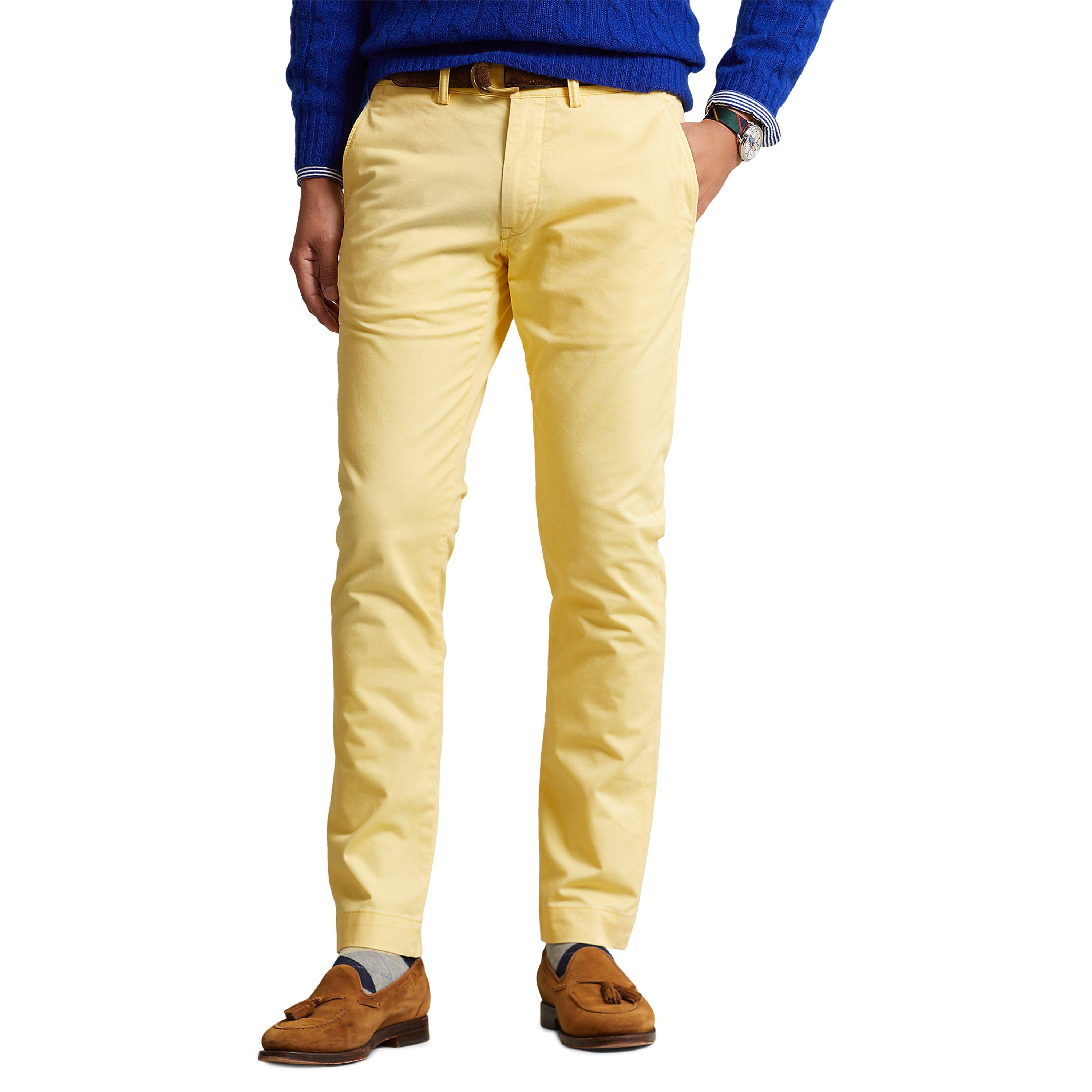 Corn Yellow - Polo Ralph Lauren - Bedford Flat Pants - 2