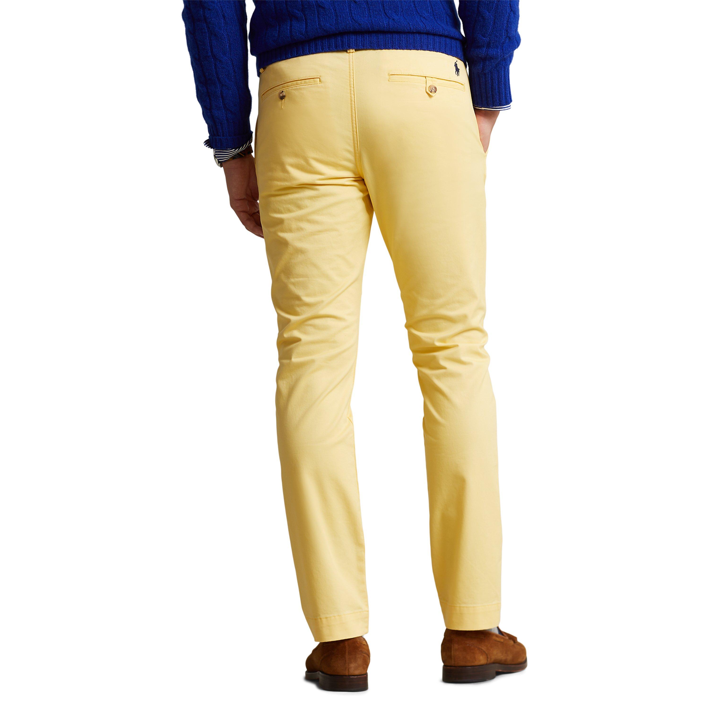 Corn Yellow - Polo Ralph Lauren - Bedford Flat Pants - 3