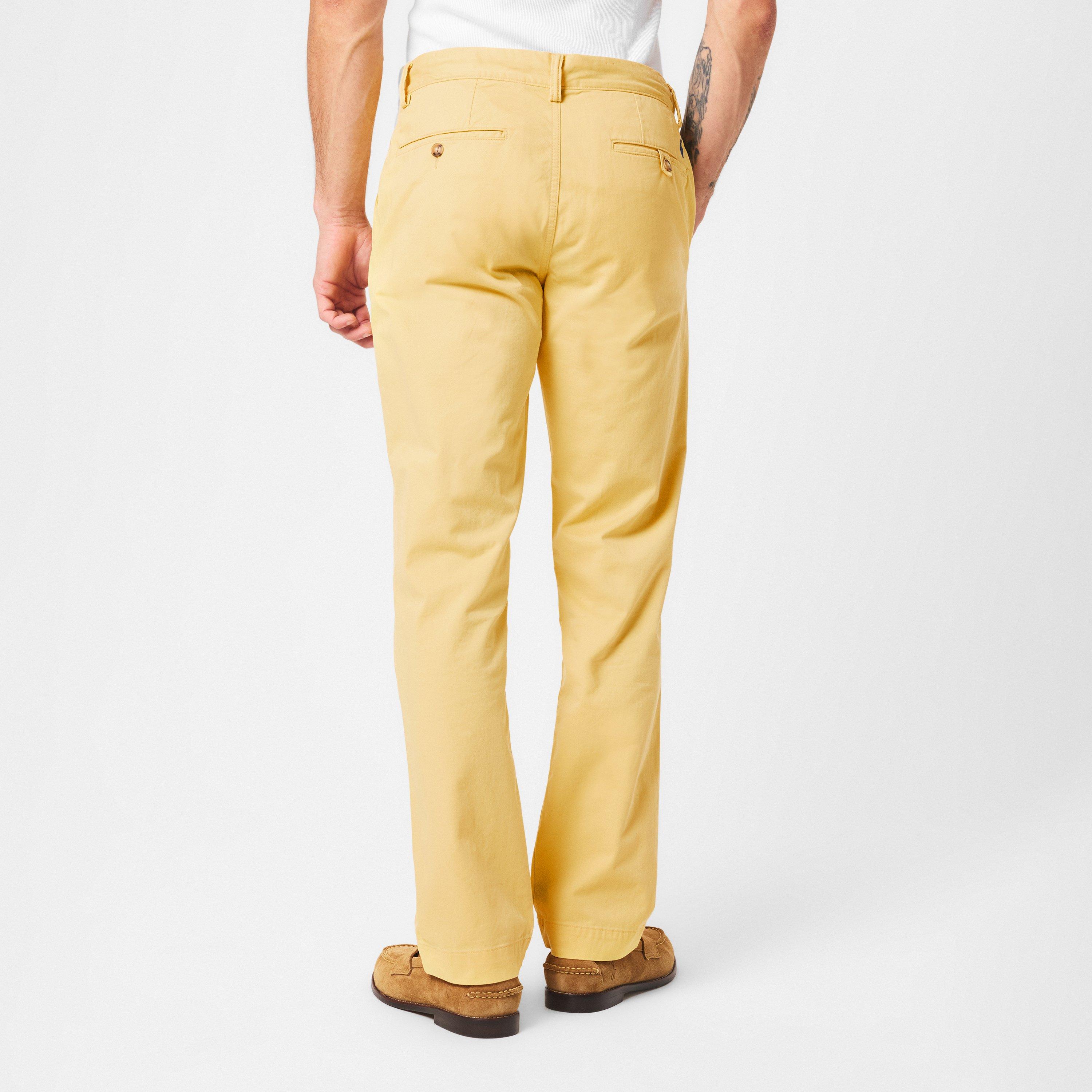 Corn Yellow - Polo Ralph Lauren - Bedford Flat Pants - 4