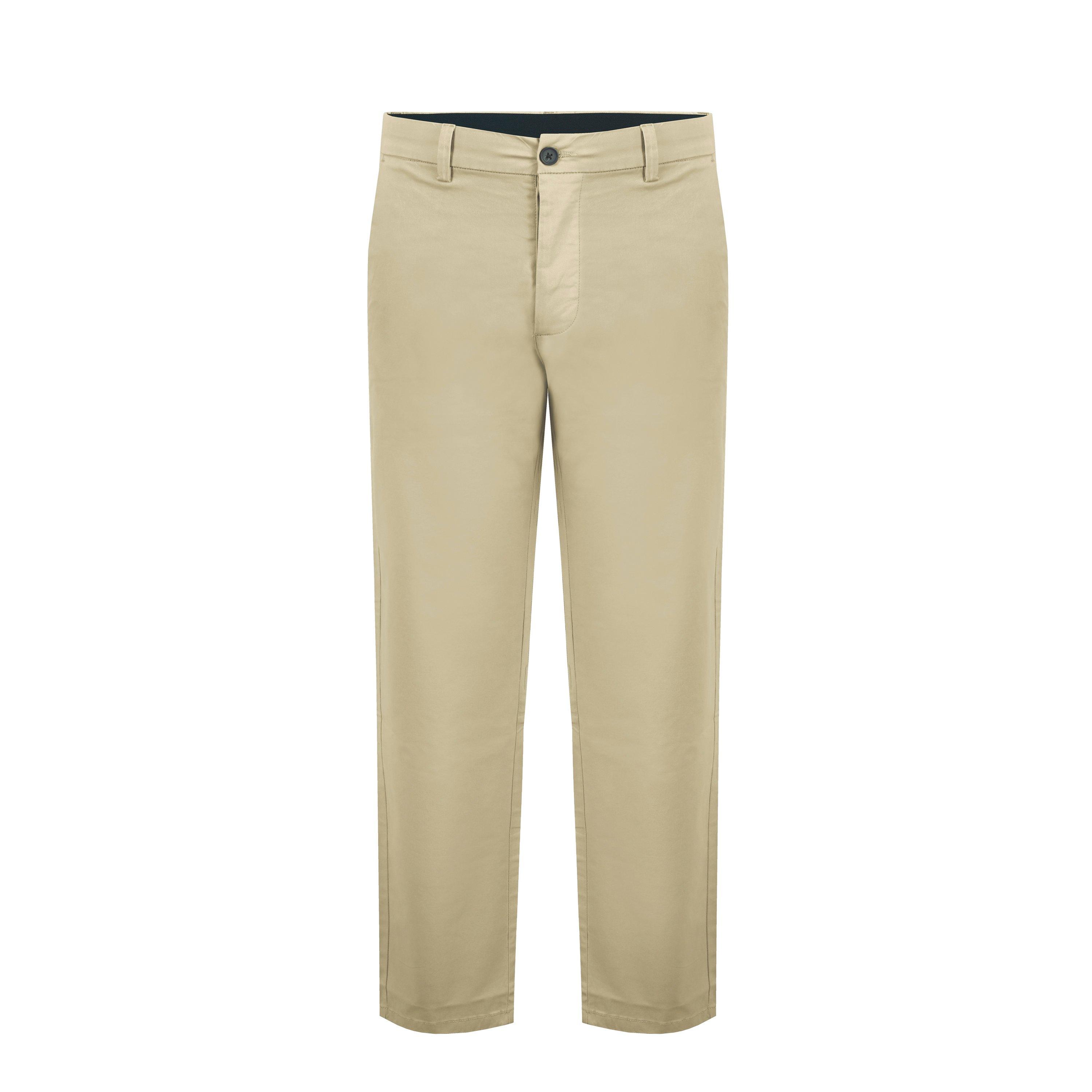 Cream - Fabric - Chino Sn - 1