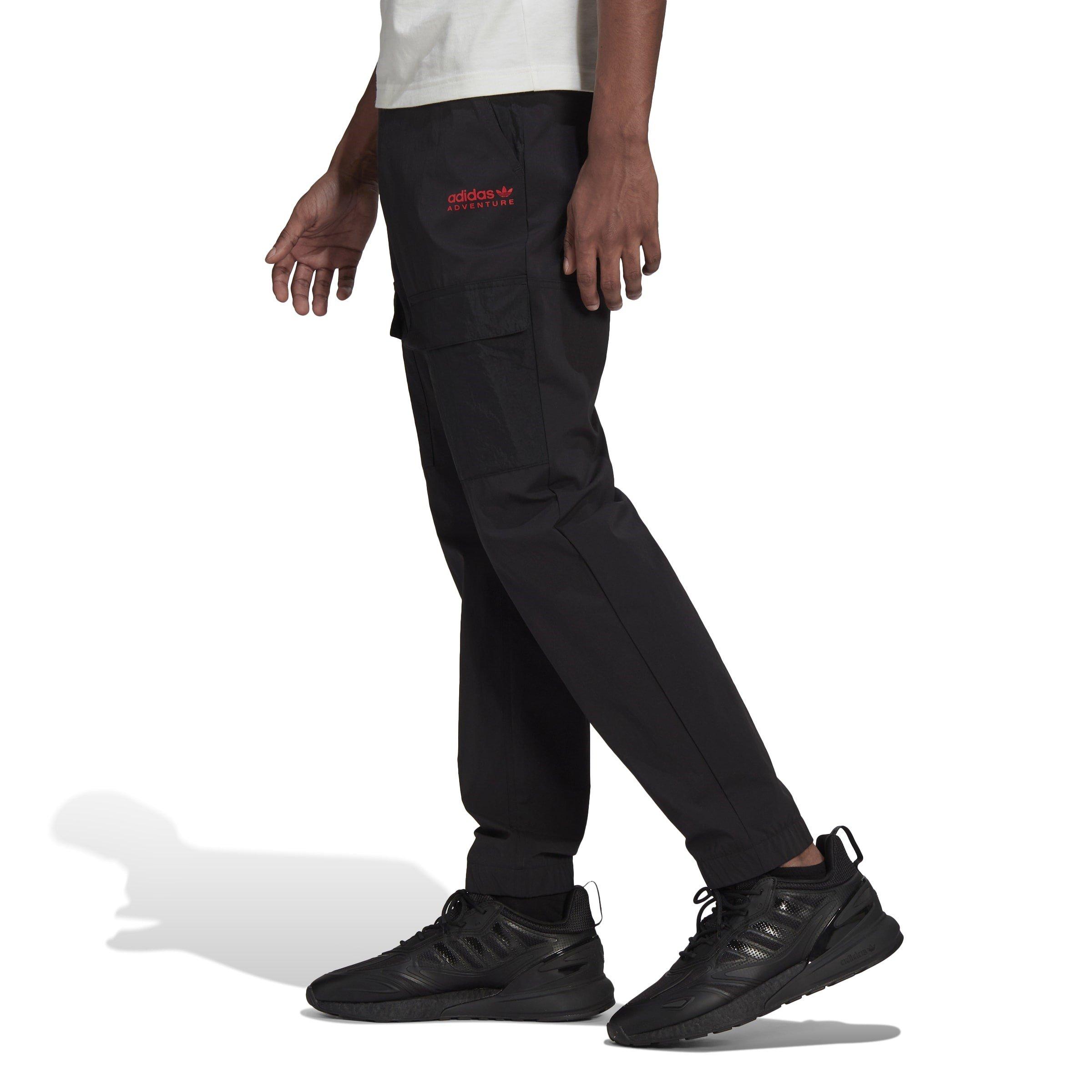 Noir - adidas Originals - Men's Cargo Trousers - 5