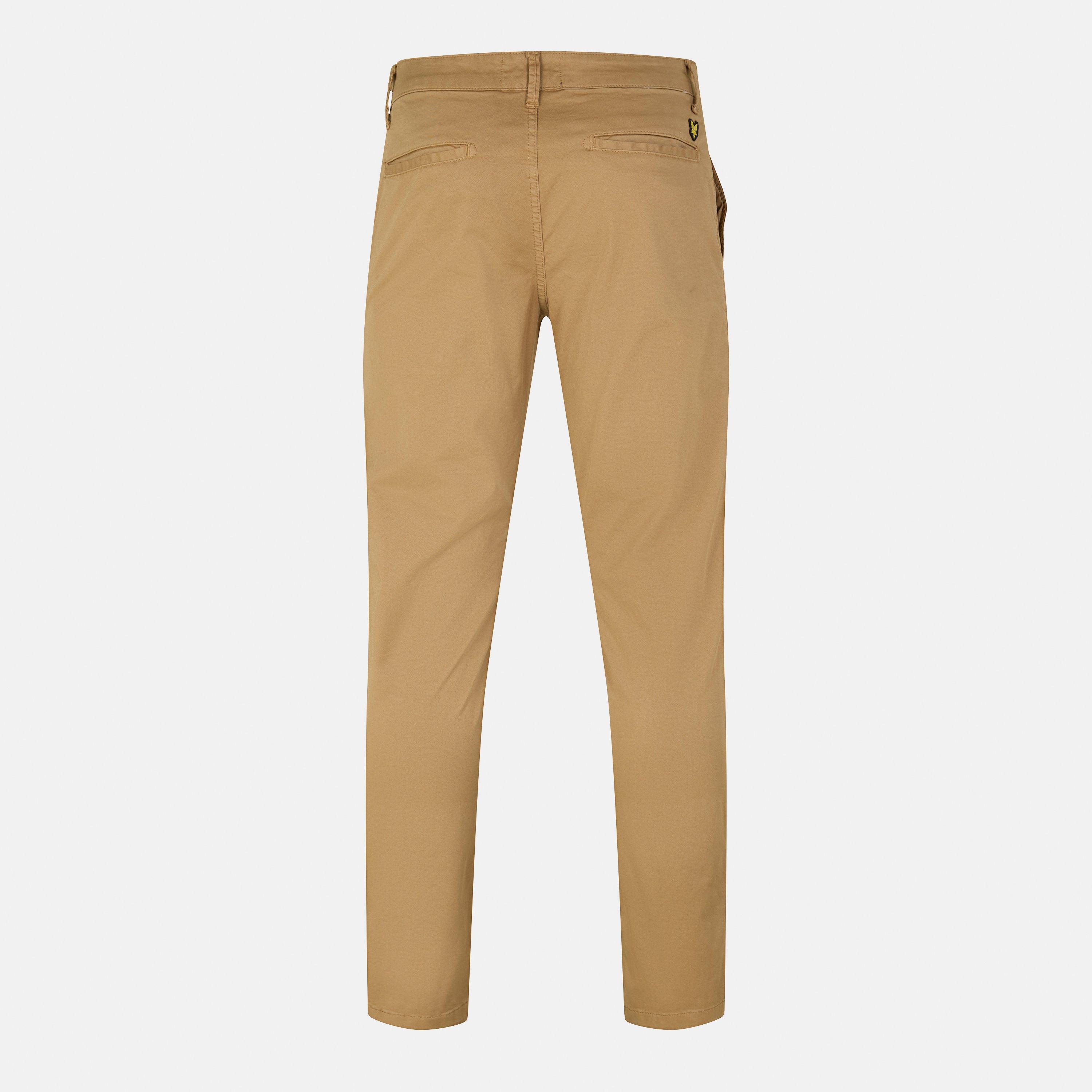 Beige W2103 - Lyle and Scott - Men's Anfield Chinos - 2