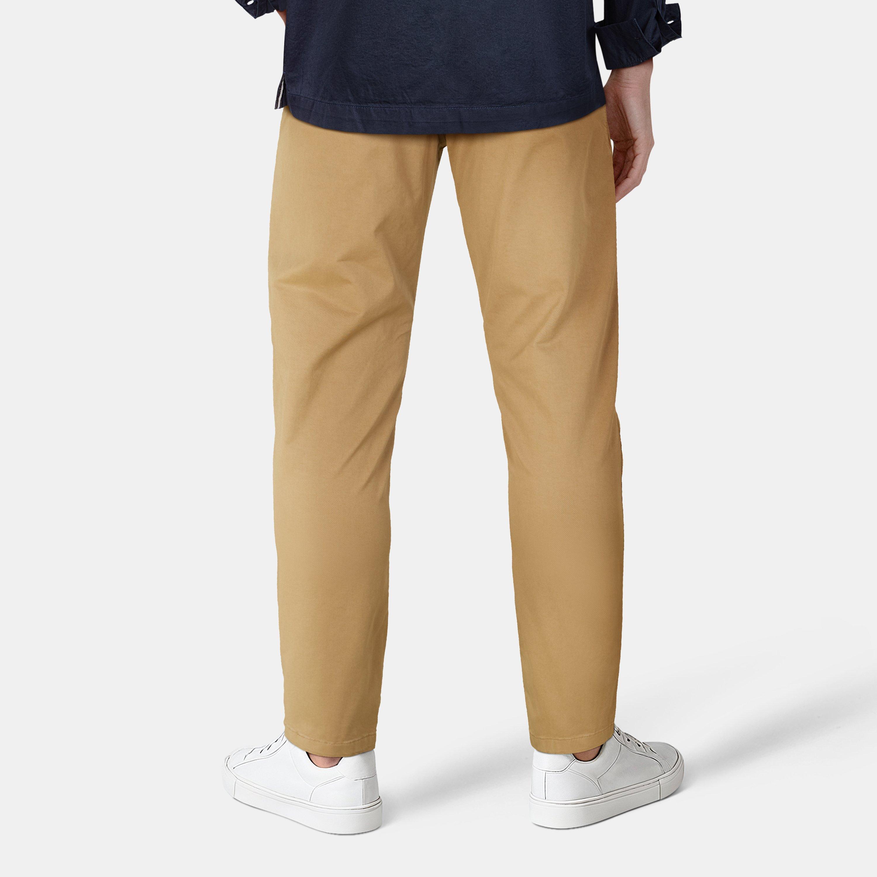 Beige W2103 - Lyle and Scott - Men's Anfield Chinos - 4