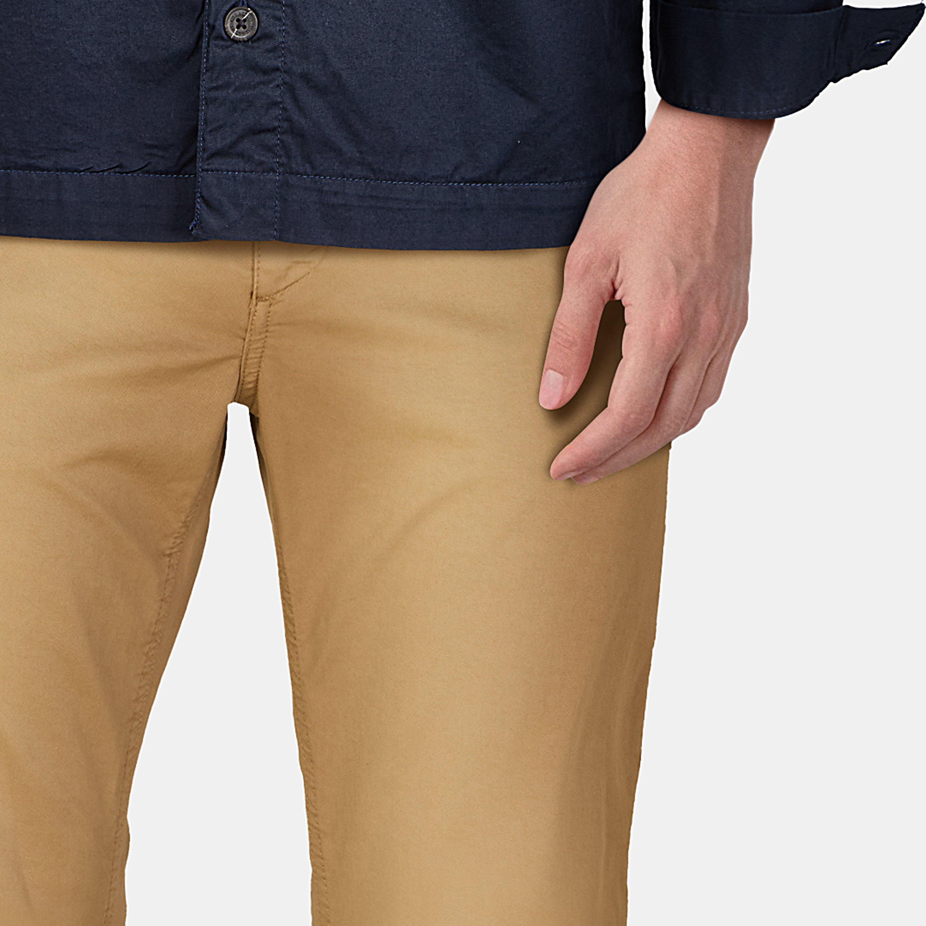 Beige W2103 - Lyle and Scott - Men's Anfield Chinos - 5