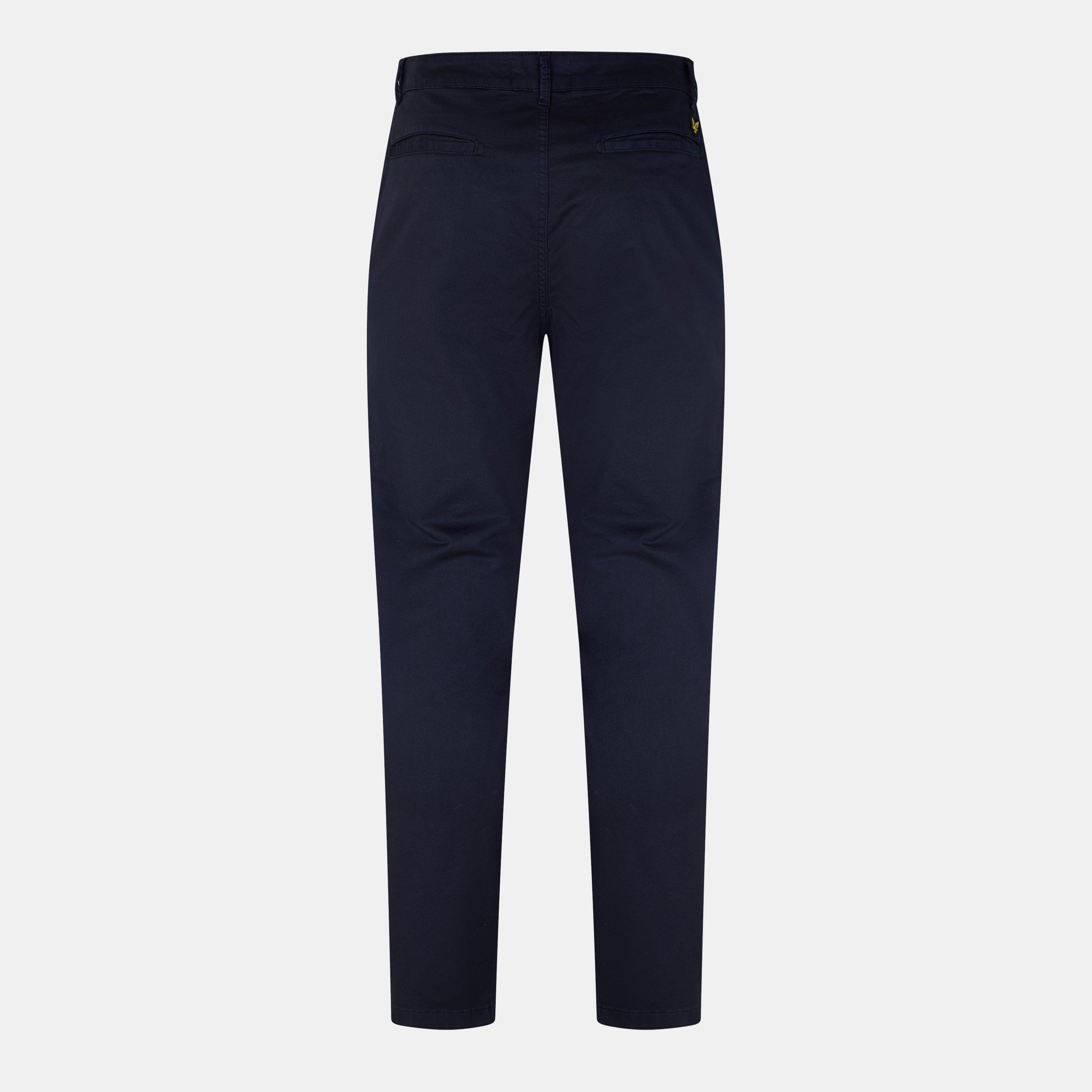 Dark Navy Z271 - Lyle and Scott - Men's Anfield Chinos - 2
