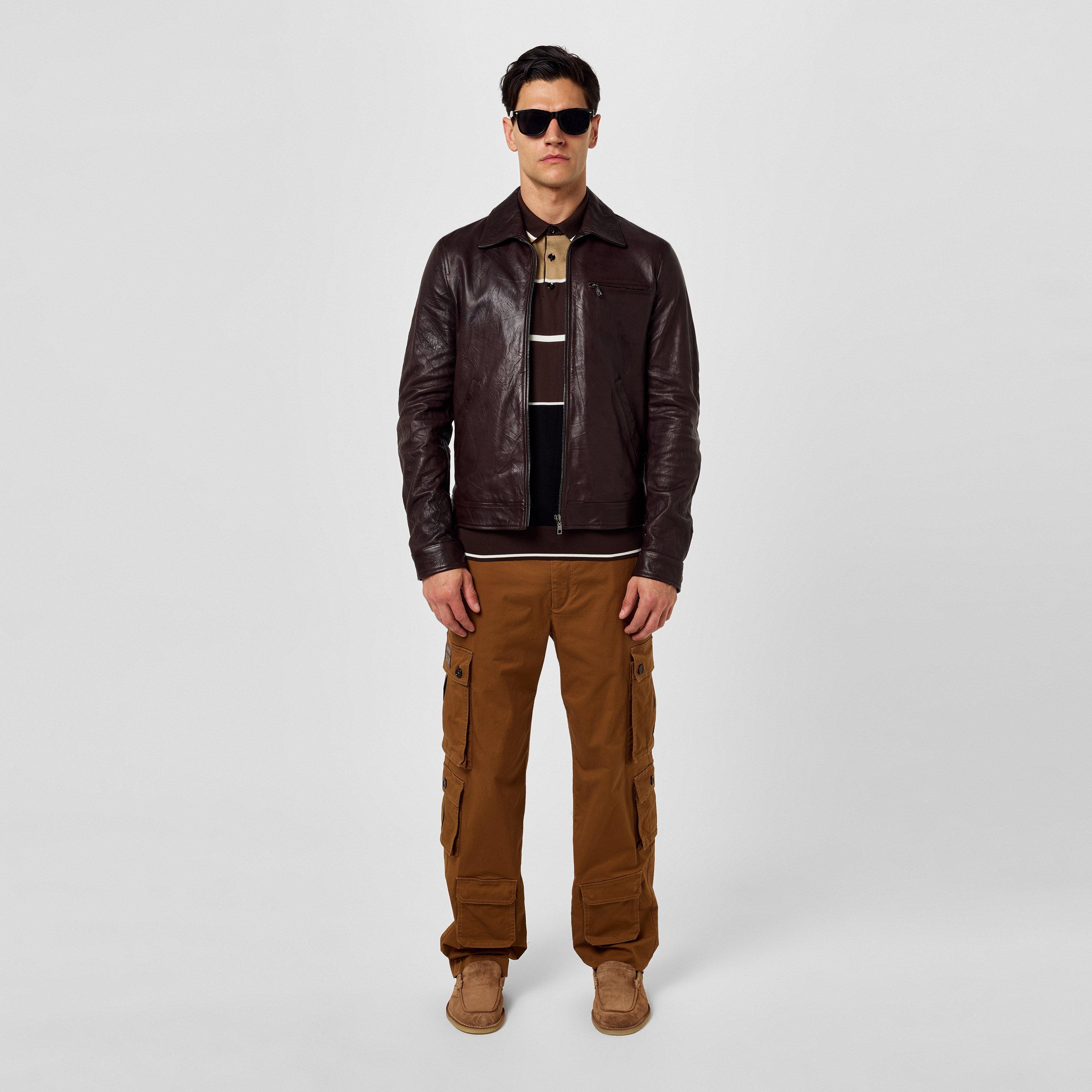Nut - Dolce and Gabbana - Logo Patch Cargo Trousers - 4
